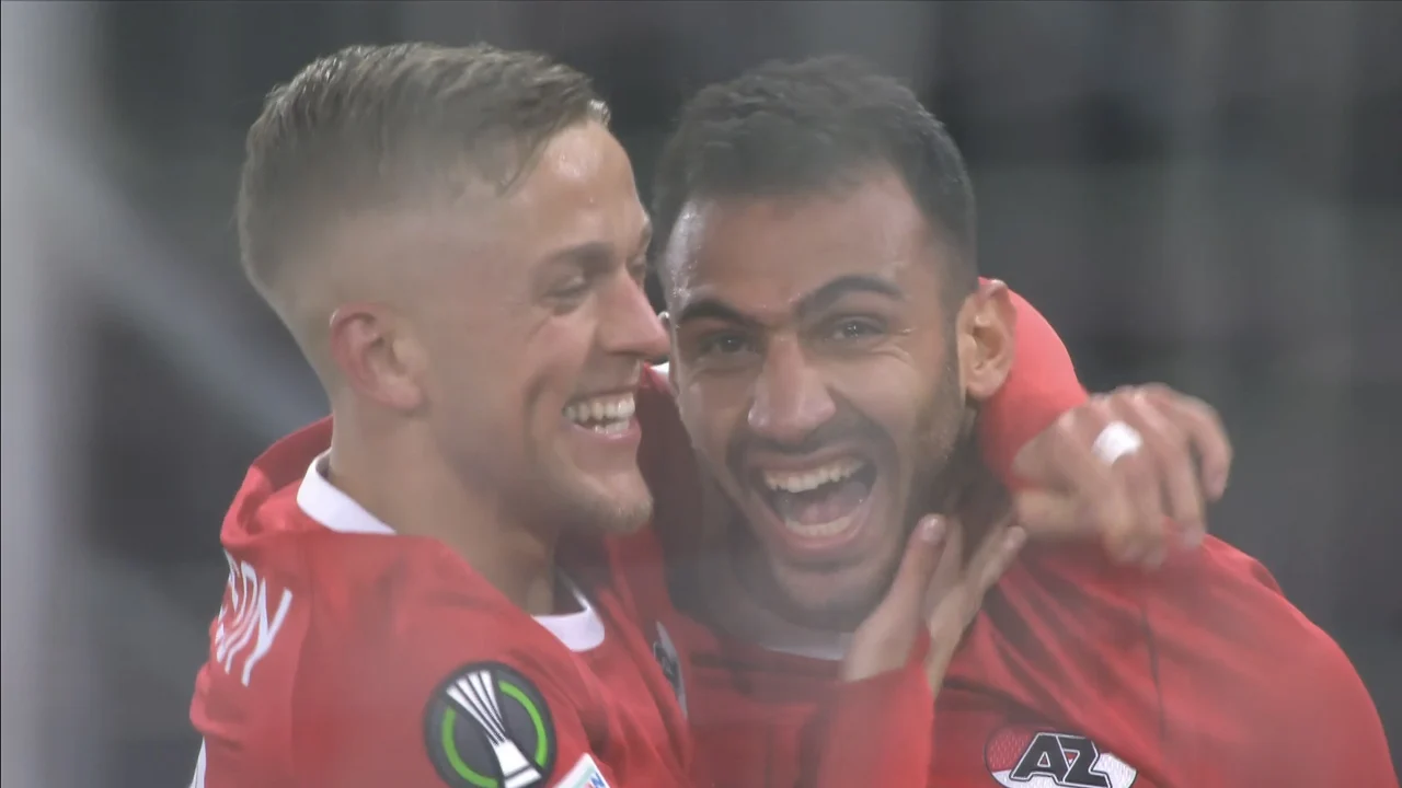 VIDEOGOAL: AZ - Lazio 2-1 (Pavlidis)