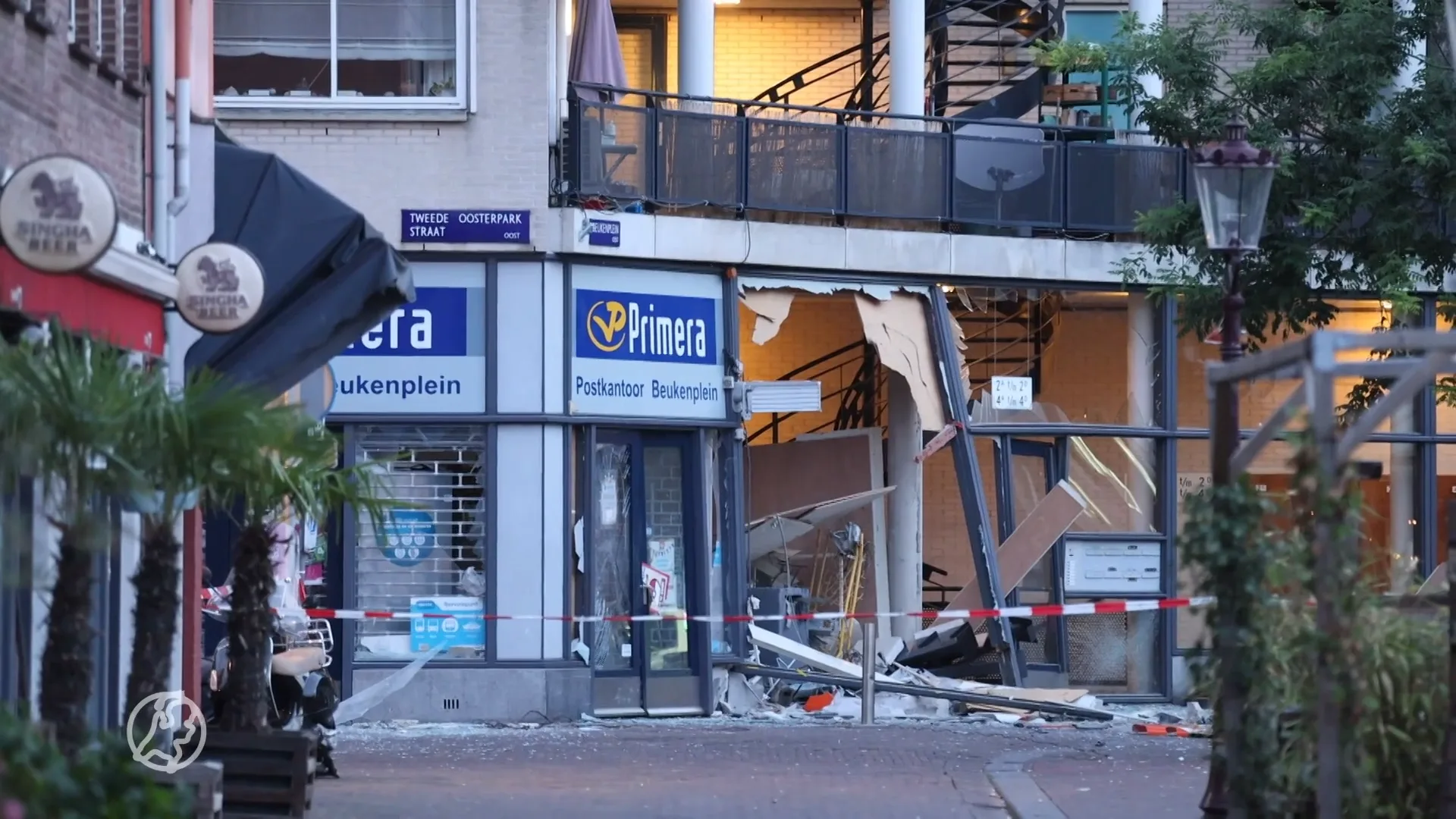 Opnieuw plofkraak in Oosterparkbuurt Amsterdam: 'Schrok me het lazarus'