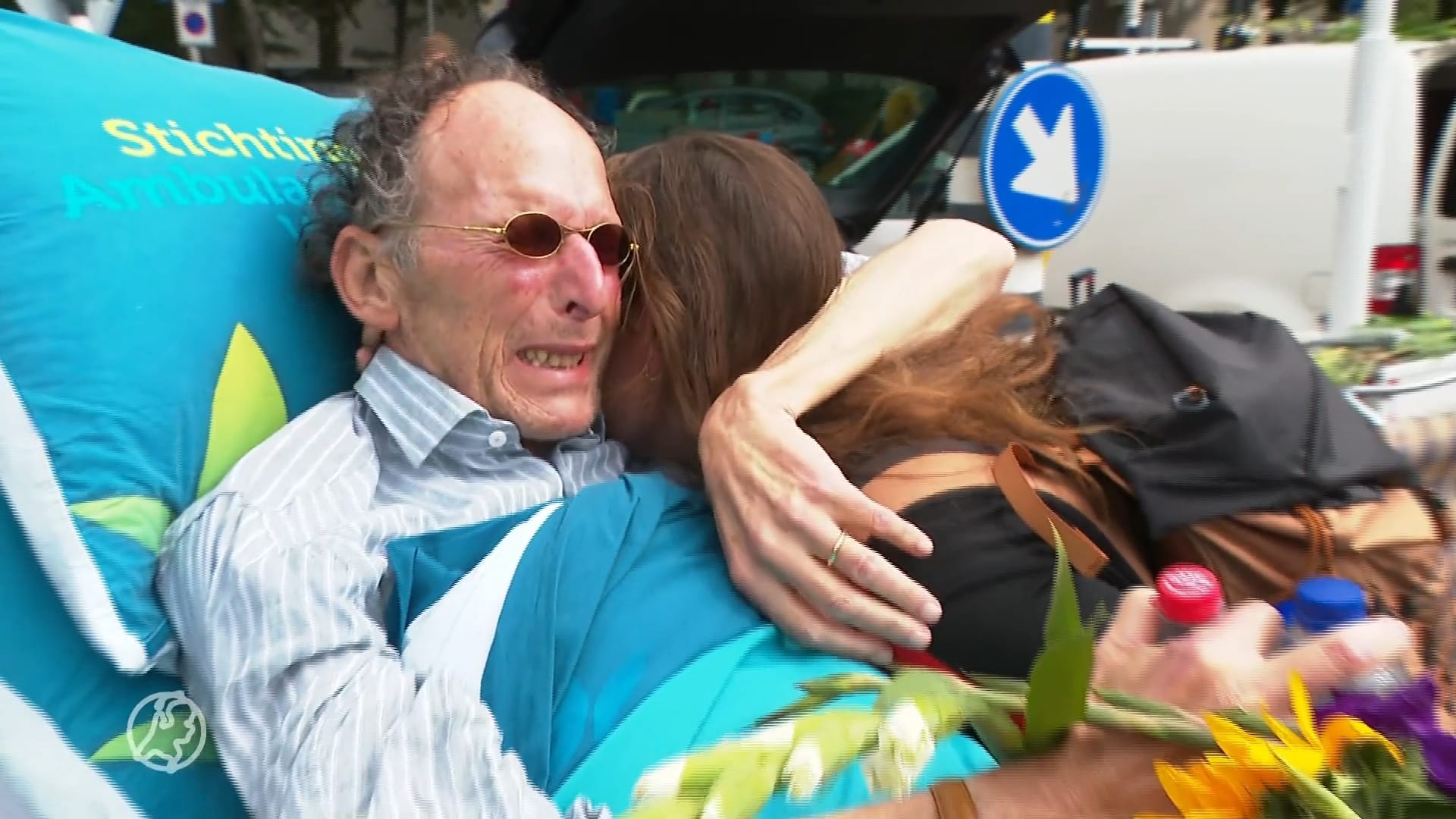 Roelof krijgt als 20.000e emotionele Ambulance Wens vervuld tijdens 4Daagse