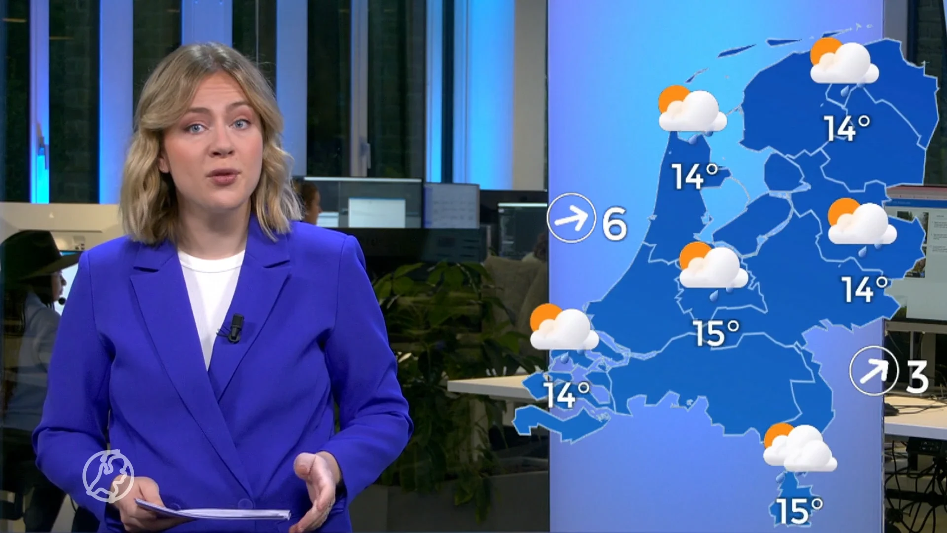 Het weerbericht van zondag 22 oktober