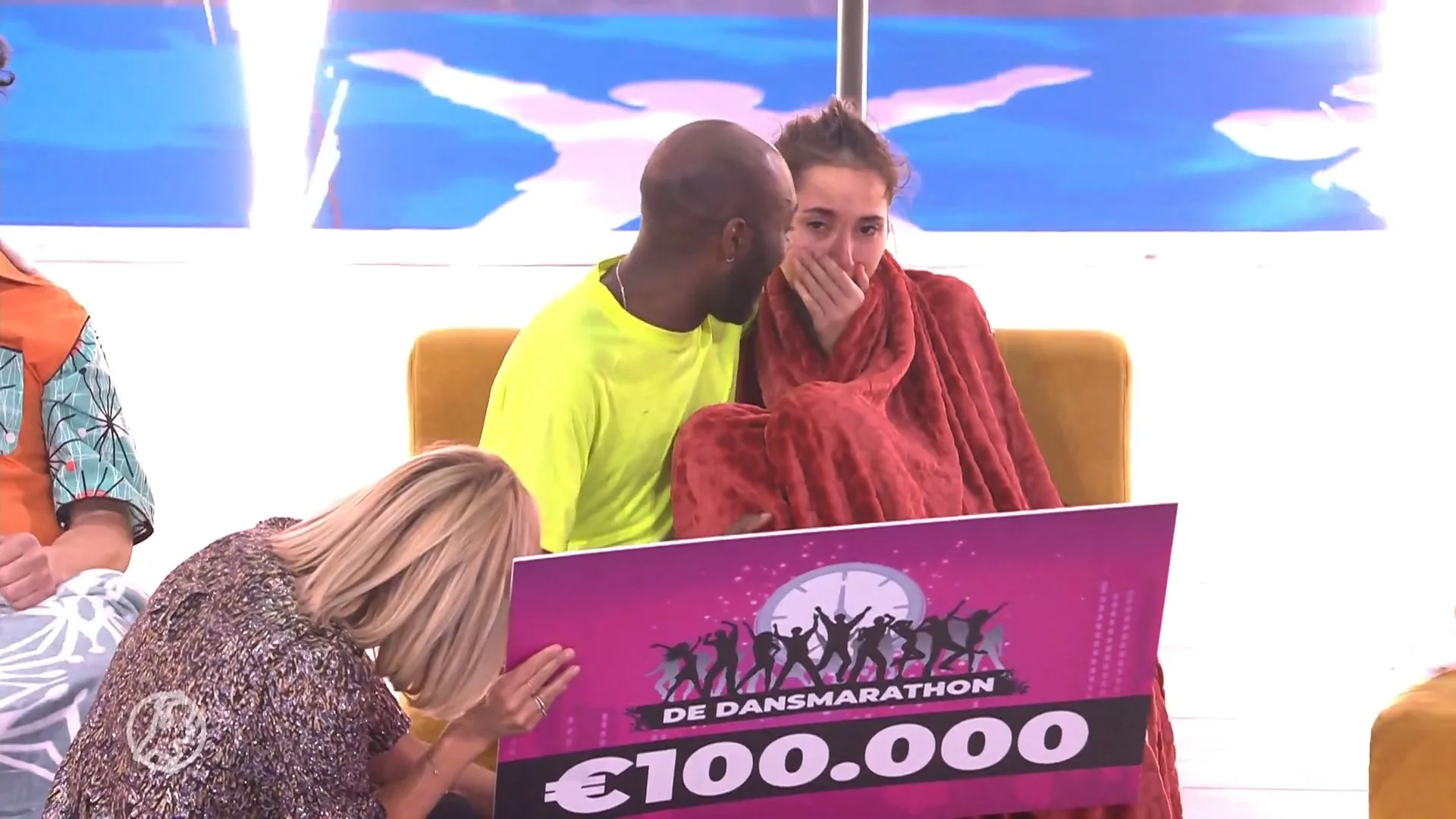 Uitgeputte Tawatha en Jermaine winnen Dansmarathon en 100.000 euro