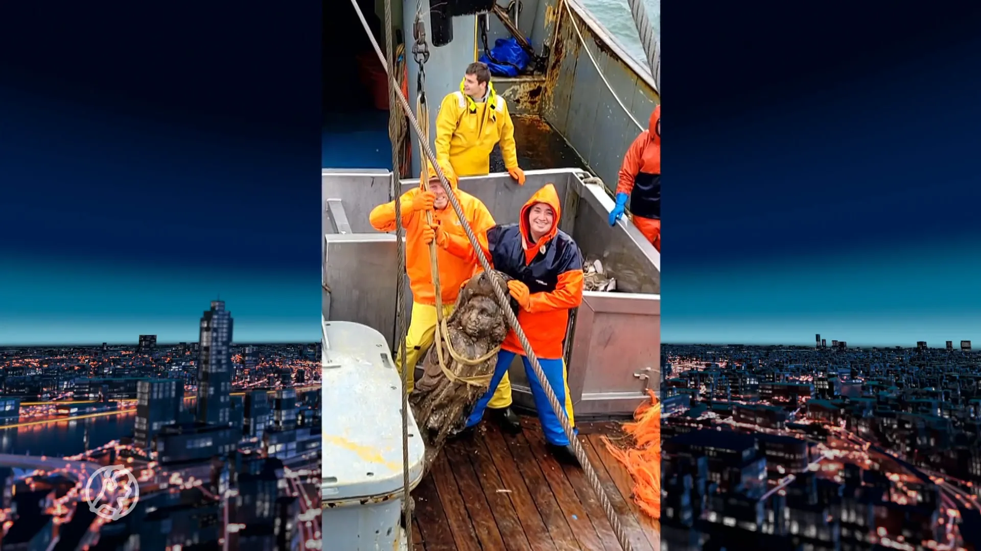 Texelse schipper vist zeventiende eeuws boegbeeld uit Noordzee
