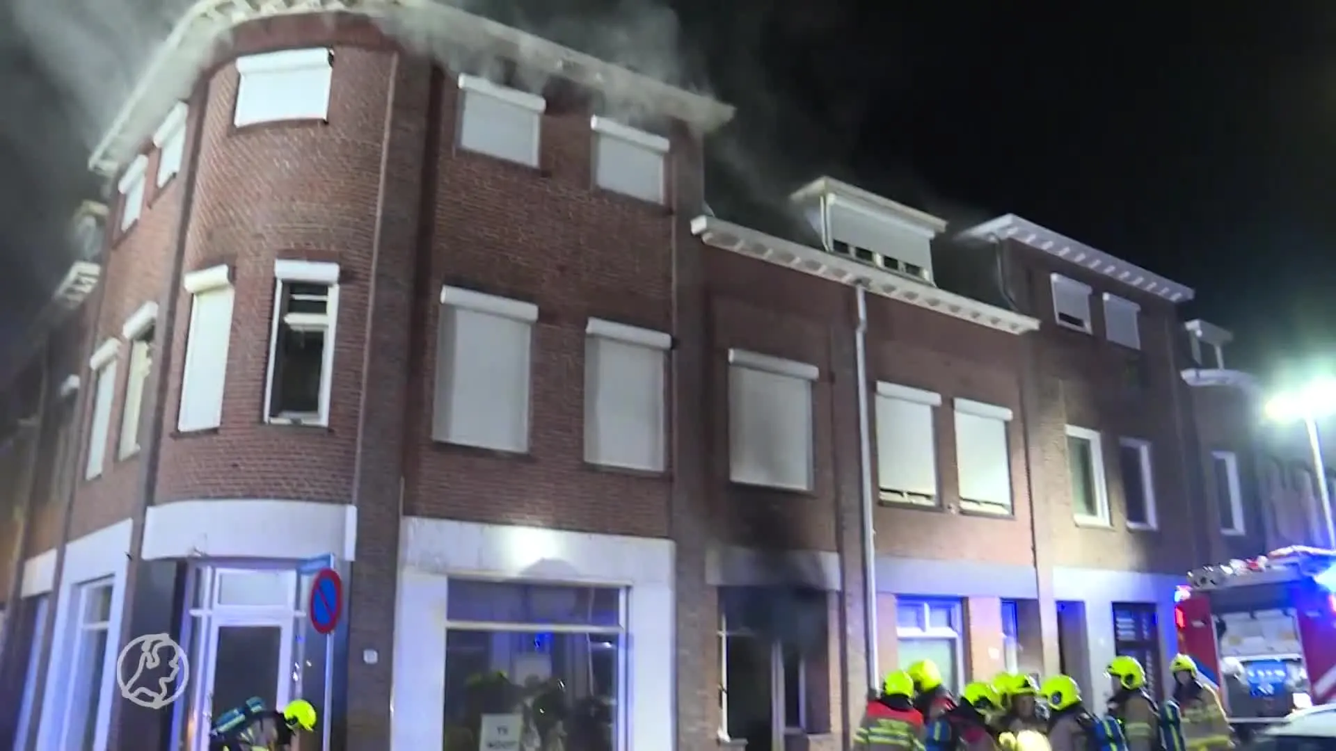 Grote brand in kraakpand Kerkrade onder controle