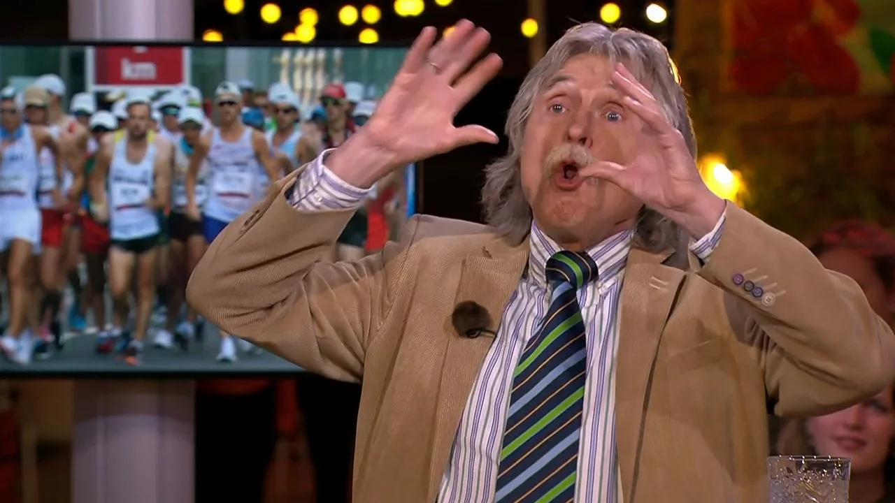 VI-mannen lachen om snelwandelaars: 'Woont hij in een inrichting?'