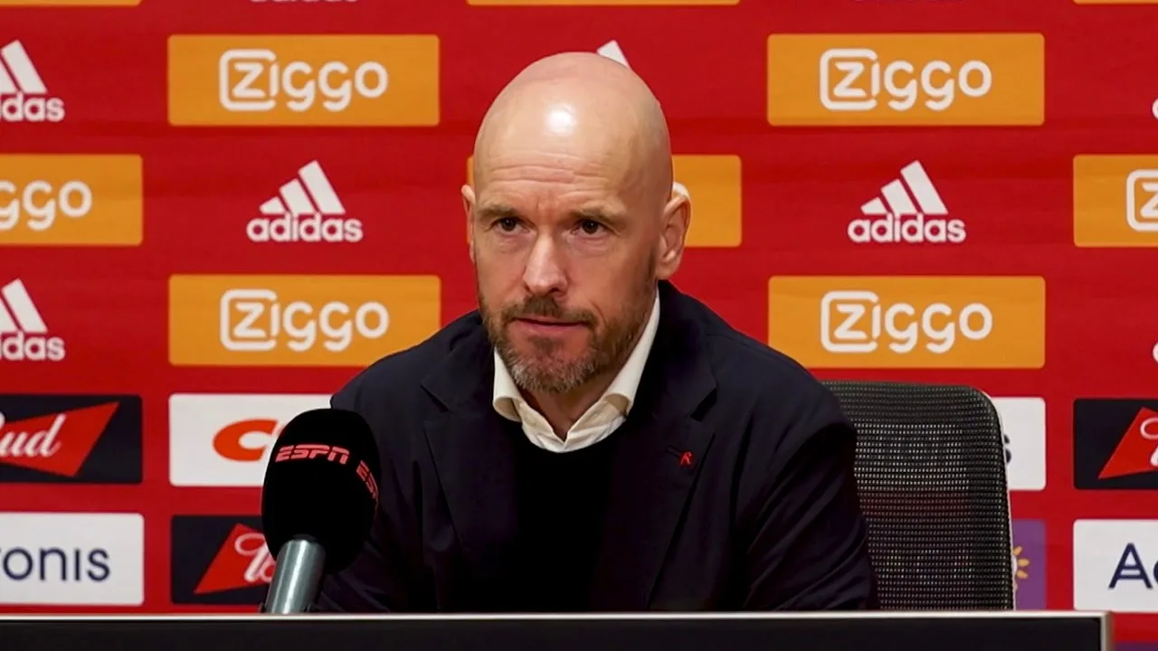 Ten Hag na gelijkspel tegen FC Utrecht : 'Teveel klagers op h...