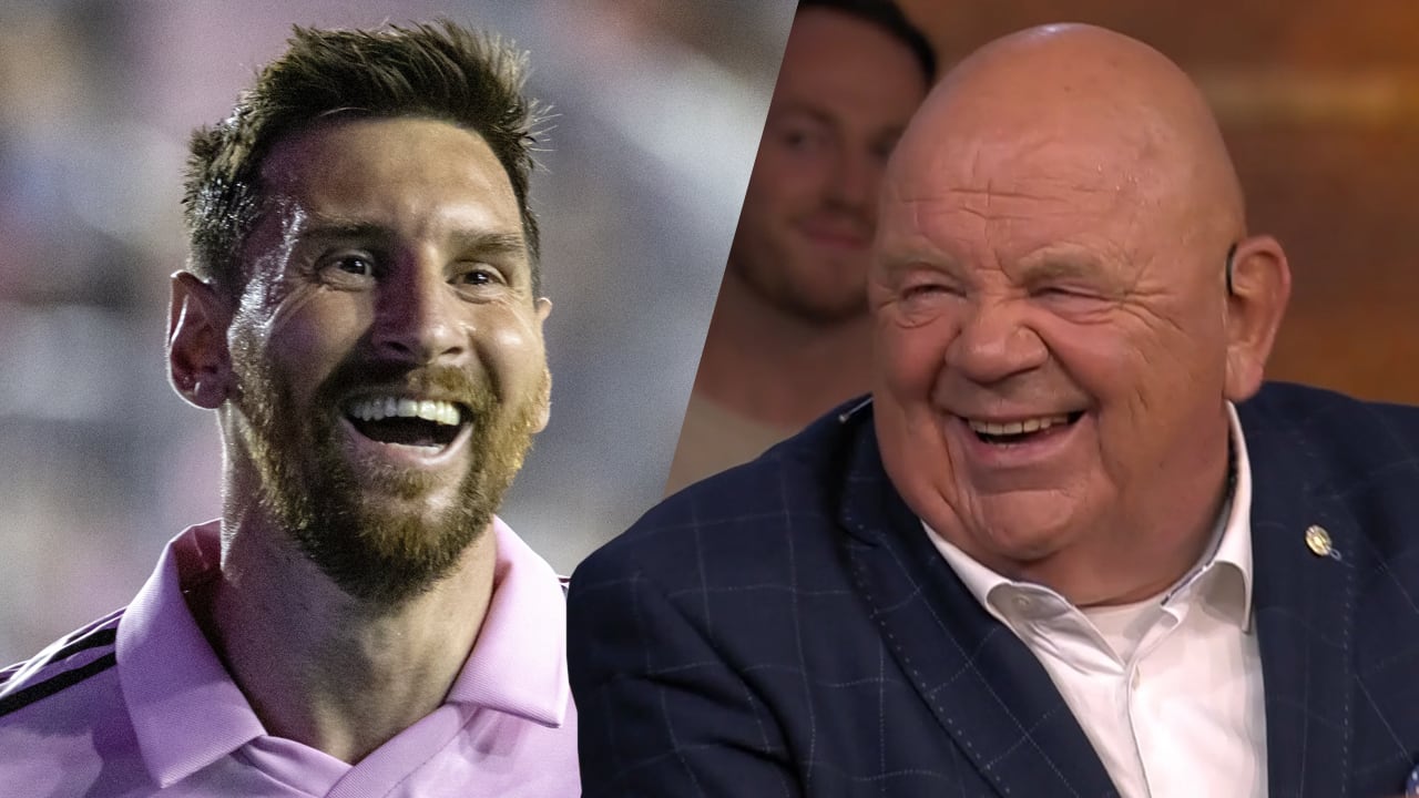 Pieter Cobelens krijgt lachers op z'n hand met flauwe grap over Messi