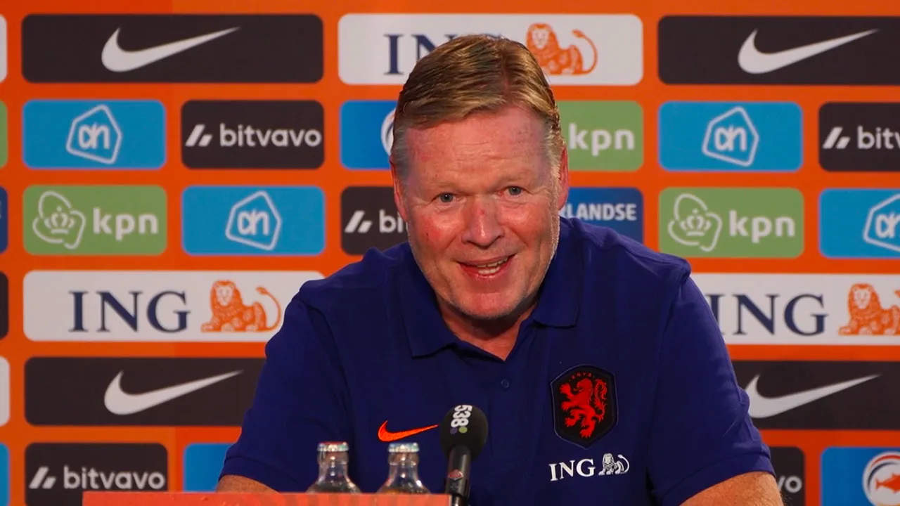 Koeman blikt met glimlach terug: 'Toen konden we nog van alles en nog wat doen'