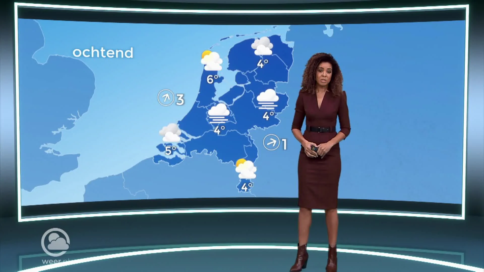 Ochtendweer zondag 23 januari 2022