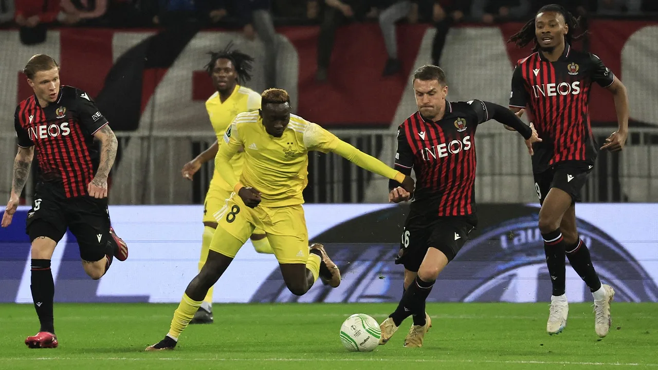 SAMENVATTING: OGC Nice - FC Sheriff Tiraspol (Achtste finale Conference League)