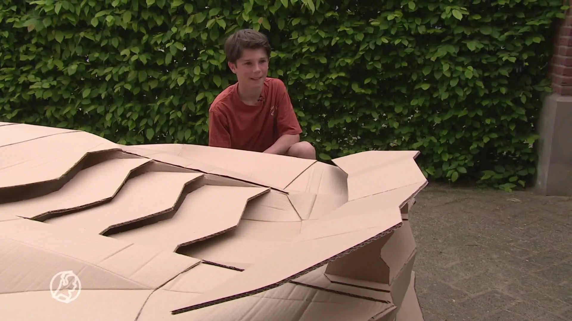 Handige Olivier (12) uit Alphen bouwt zijn eigen Lamborghini