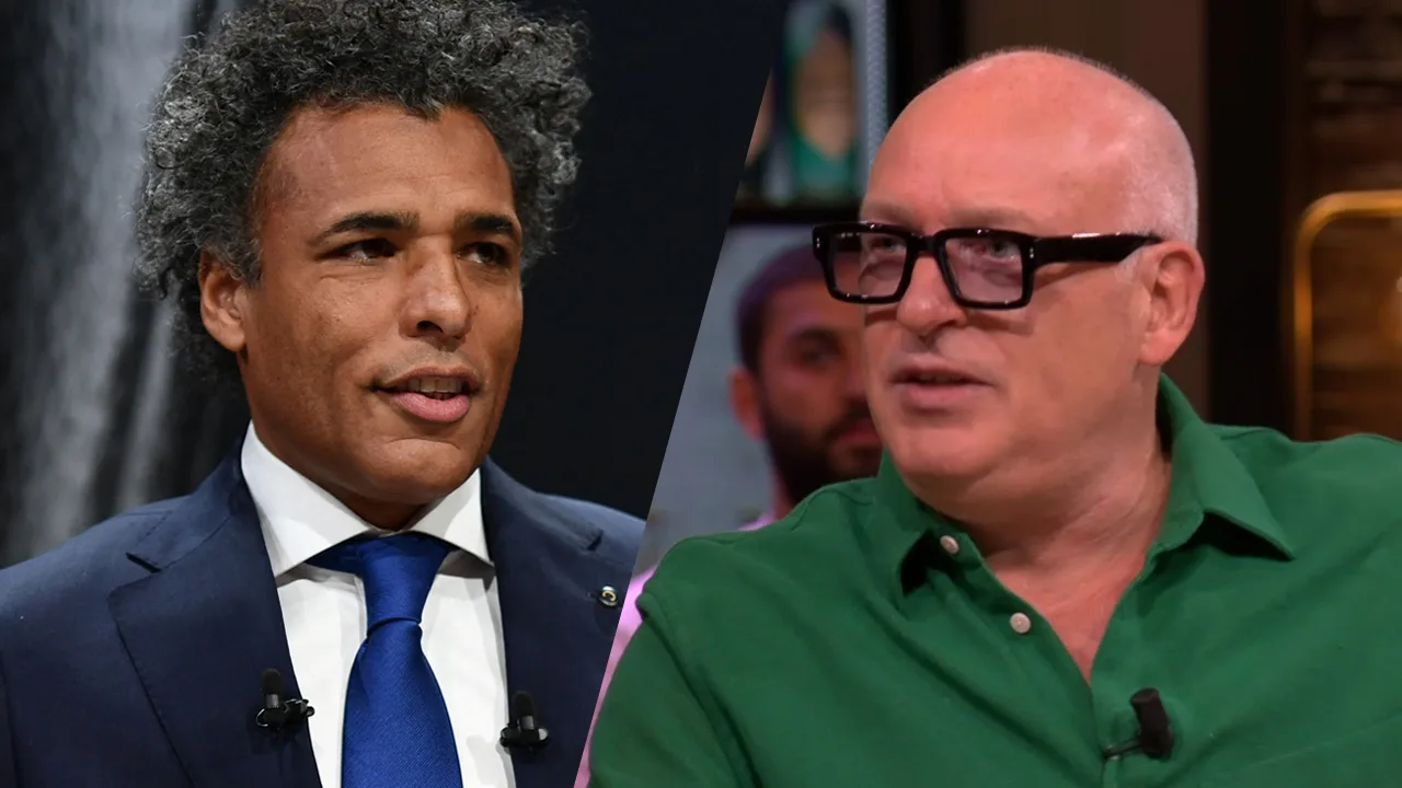 René zag terugkeer Van Hooijdonk bij Studio Voetbal: 'Kom op man!'