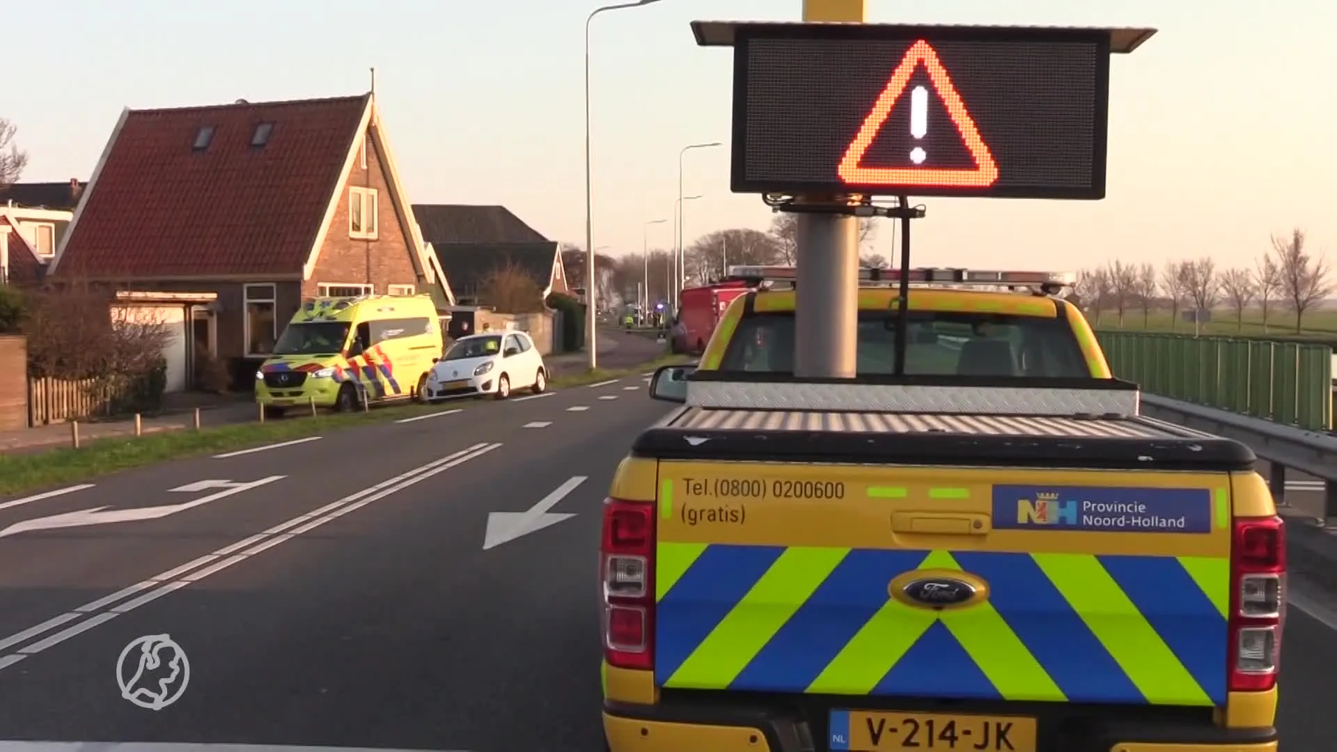 Motorrijder overleden na aanrijding met auto in Ilpendam