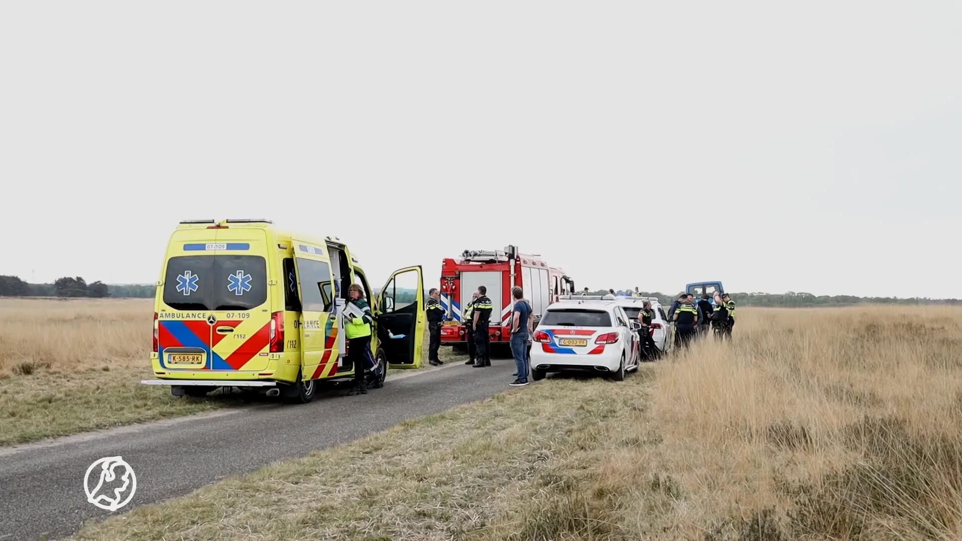 Piloot raakt gewond nadat zweefvliegtuig 50 meter naar beneden stort
