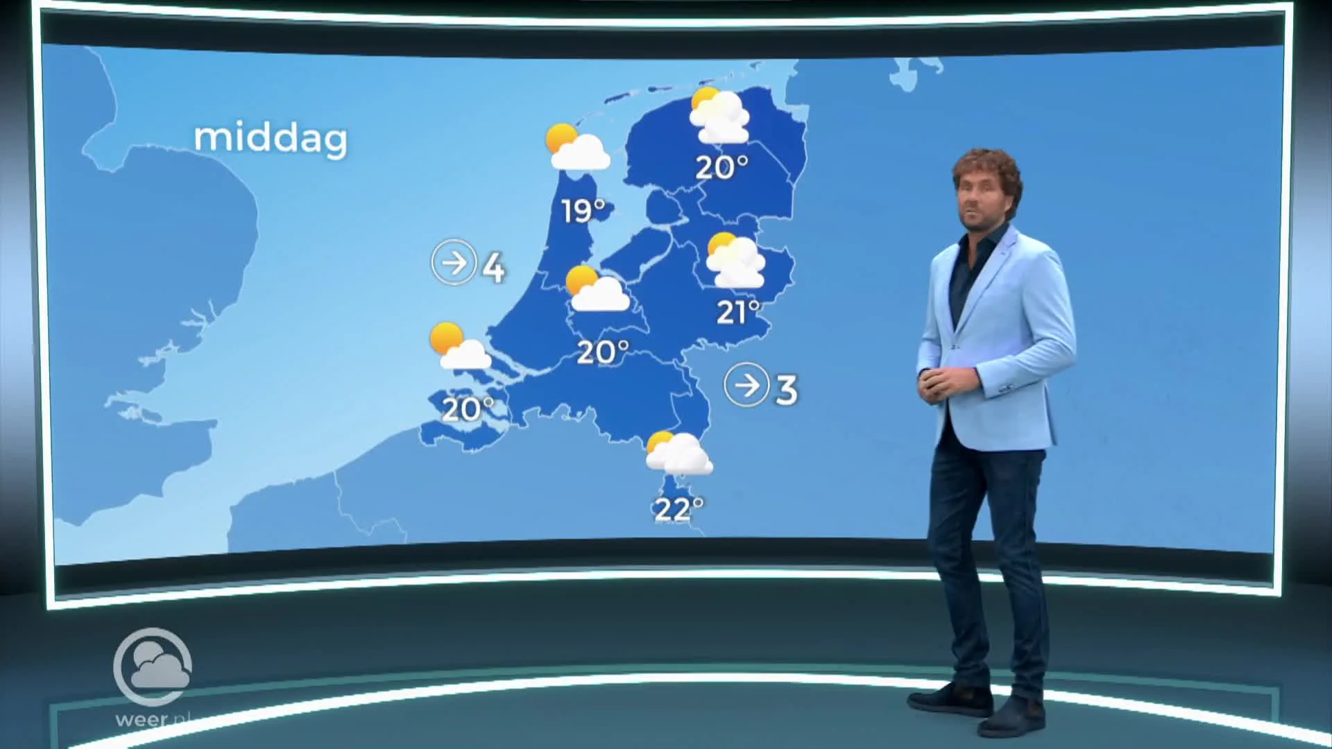 Weerbericht zondagochtend 12 september 2021