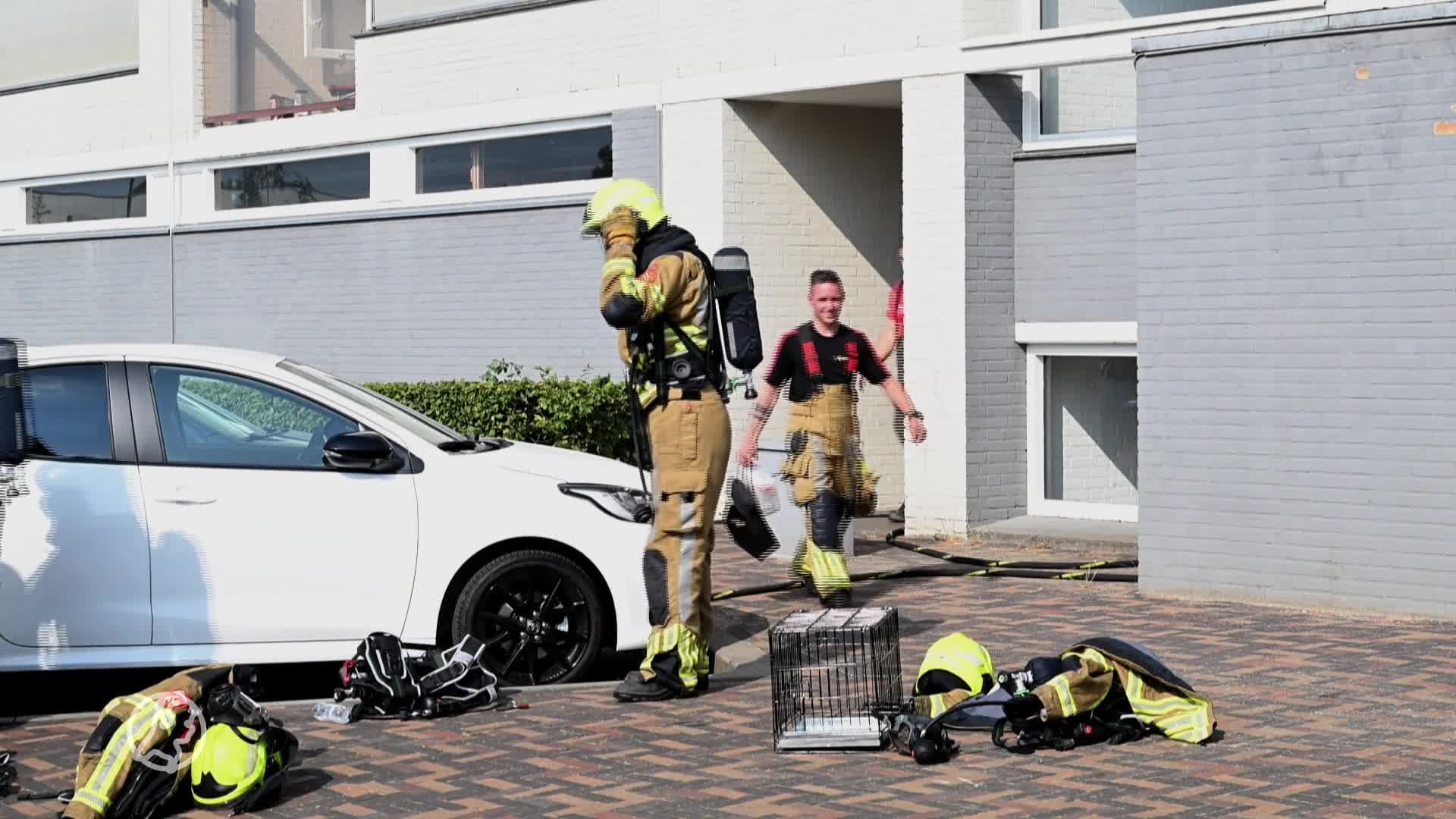 Dode gevonden na woningbrand in flat Tilburg