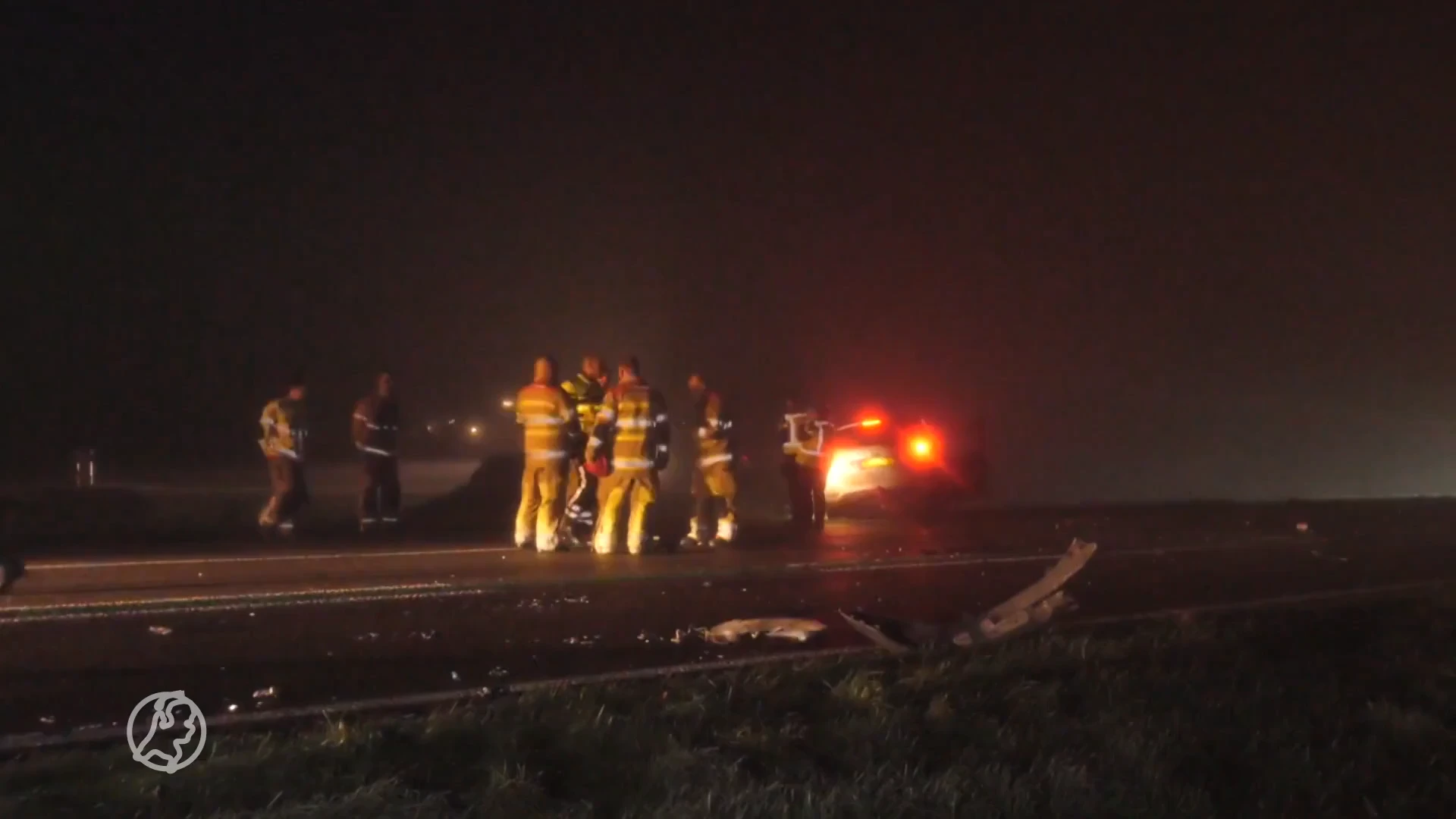Twee doden bij ernstig ongeluk met meerdere voertuigen op N305 bij Biddinghuizen