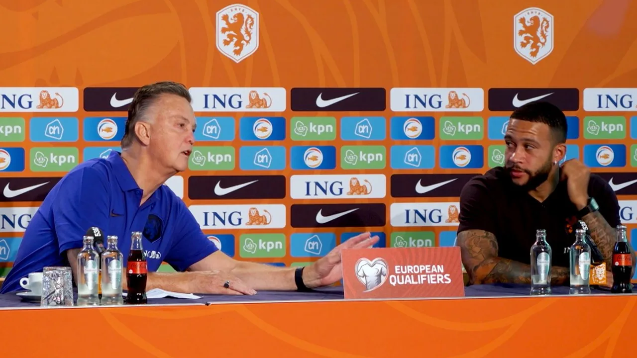 Van Gaal over Memphis: 'Toen vond ik z'n oriëntatievermogen nog niet zo geweldig'