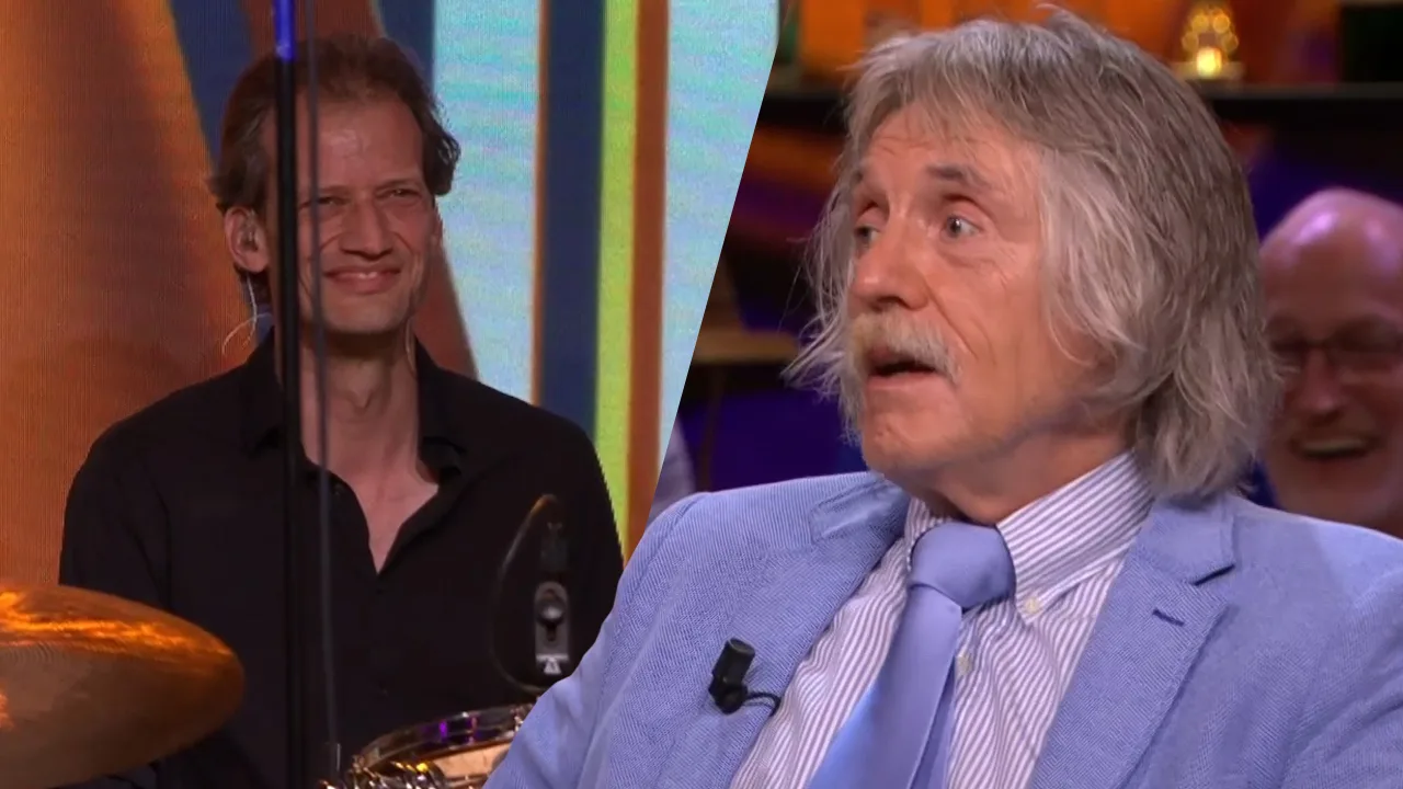 Betoog Johan bruut onderbroken door de band: ‘Ik was aan het woord?!’