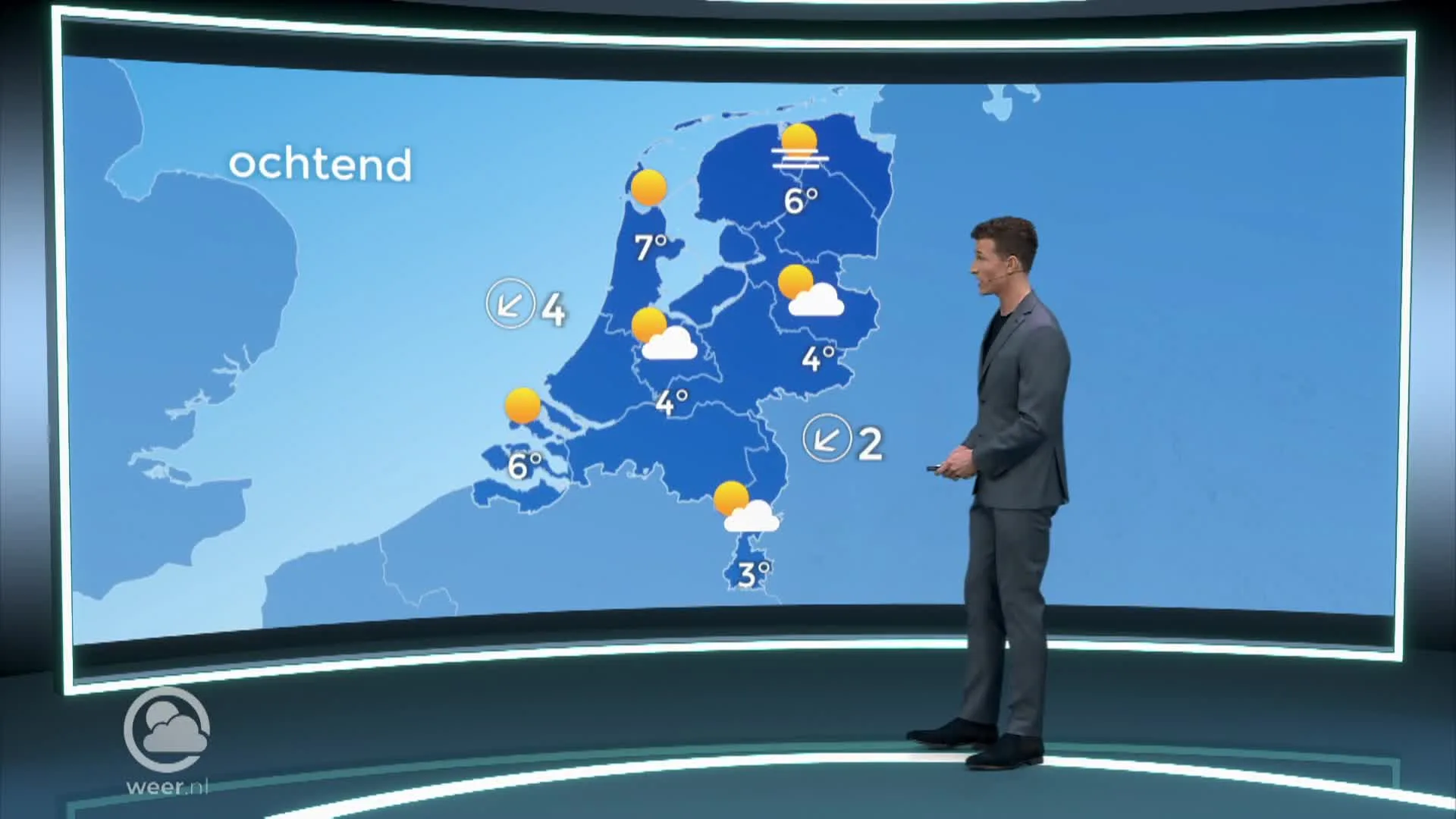 Weerbericht vrijdag 16 april