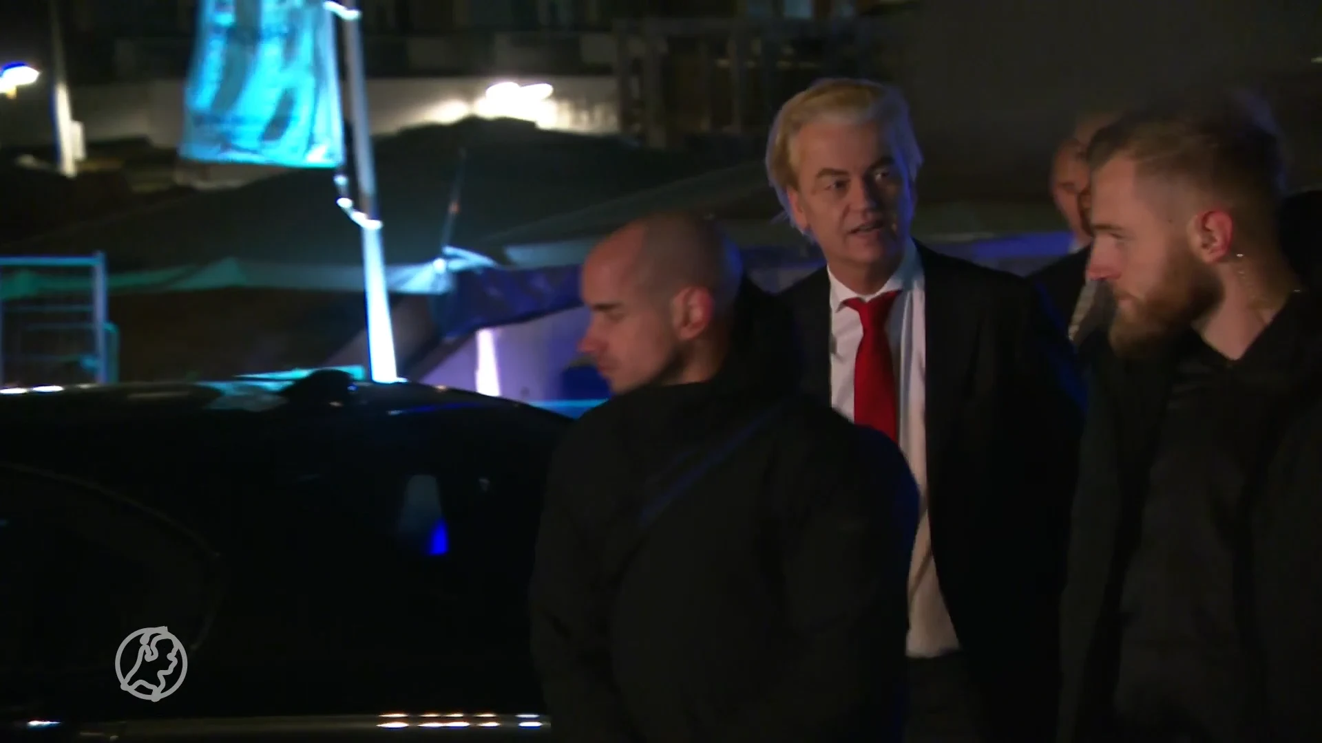 Wilders brengt bliksembezoek aan Kijkduin