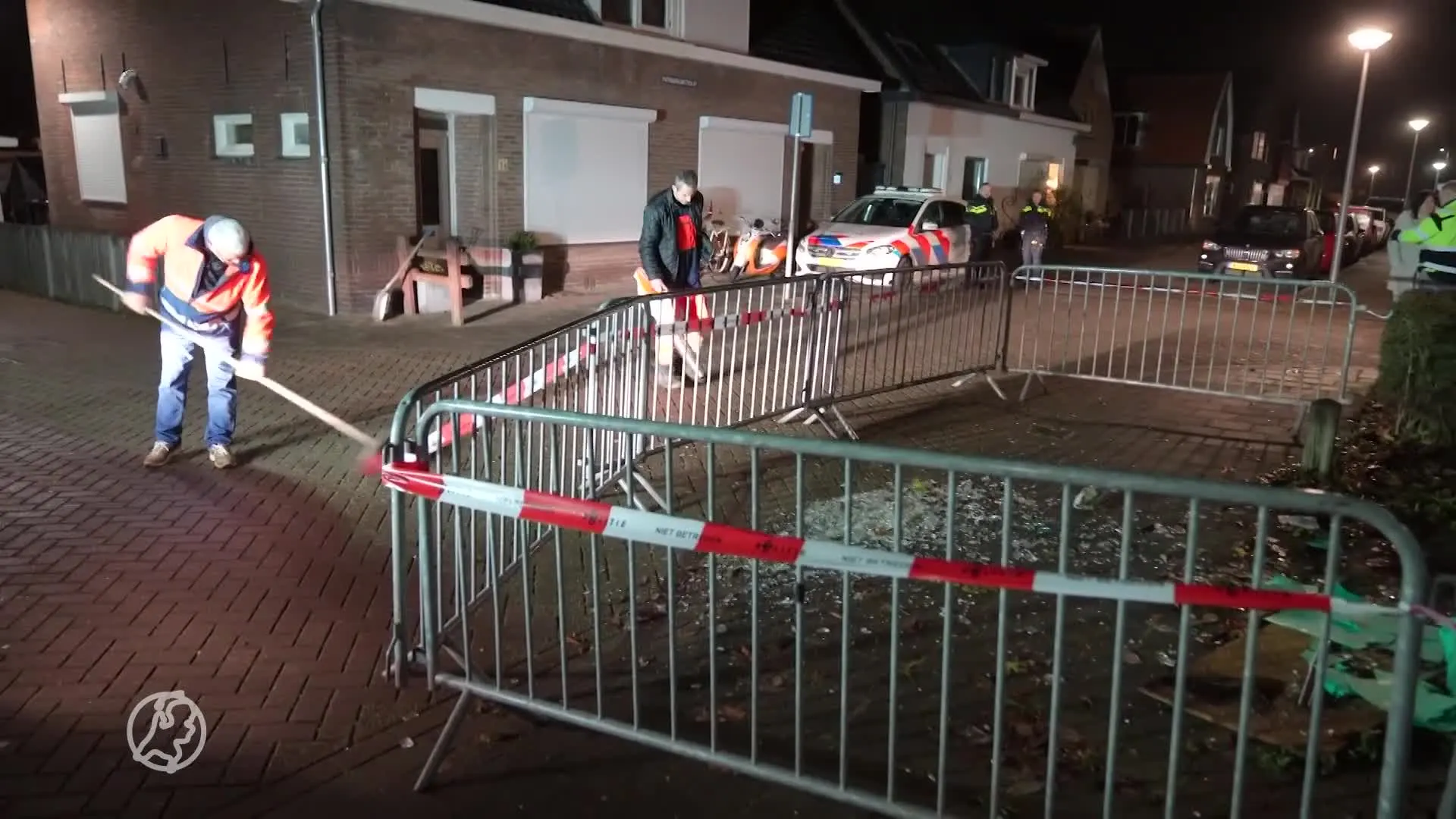 Explosie bij huis in Leerdam, waarschijnlijk door zwaar vuurwerk