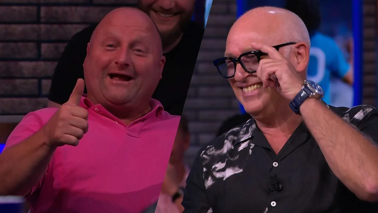 René dolt met Sonja Bakker-fan in publiek