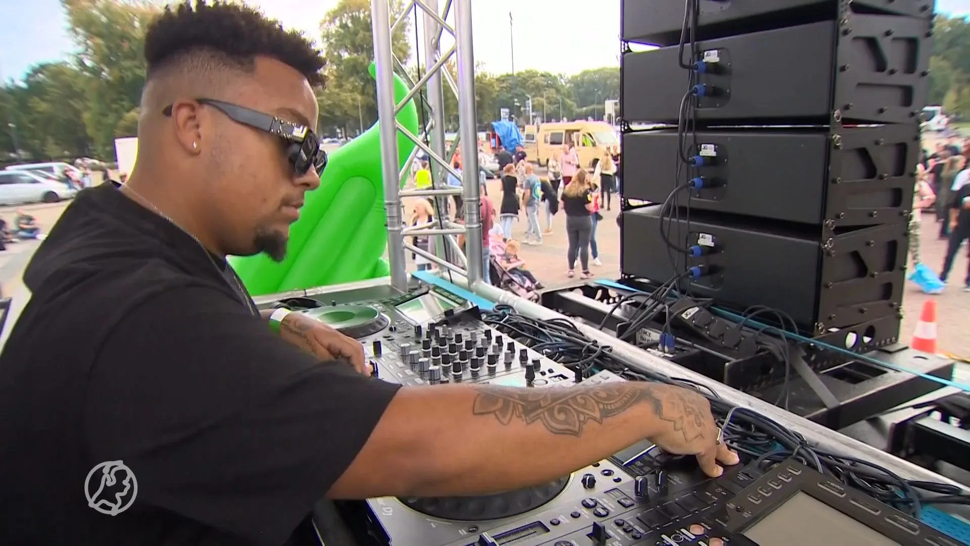 Jonge DJ's in Breda protesteren tegen coronamaatregelen