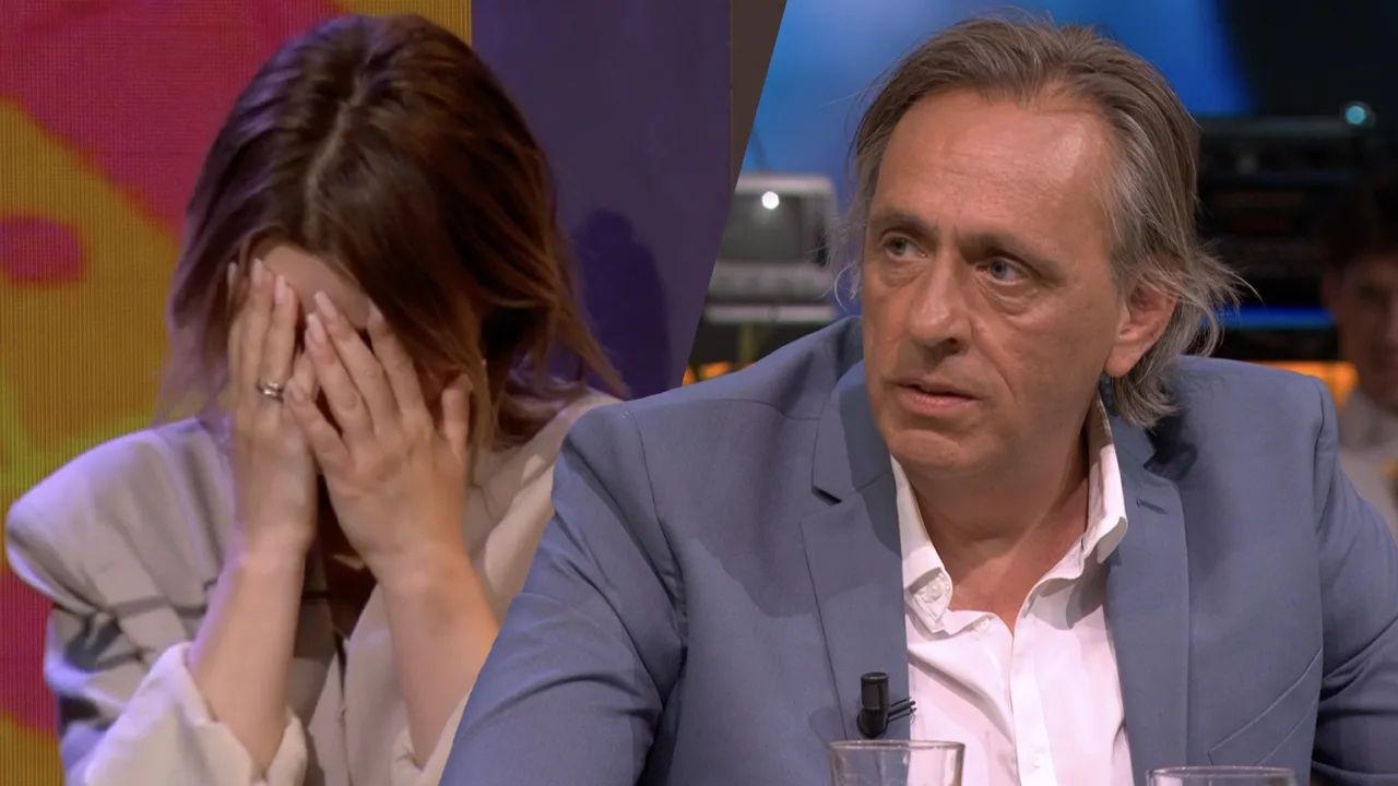 Victoria Koblenko wordt geïntroduceerd door Marcel en slaat handen voor haar gezicht