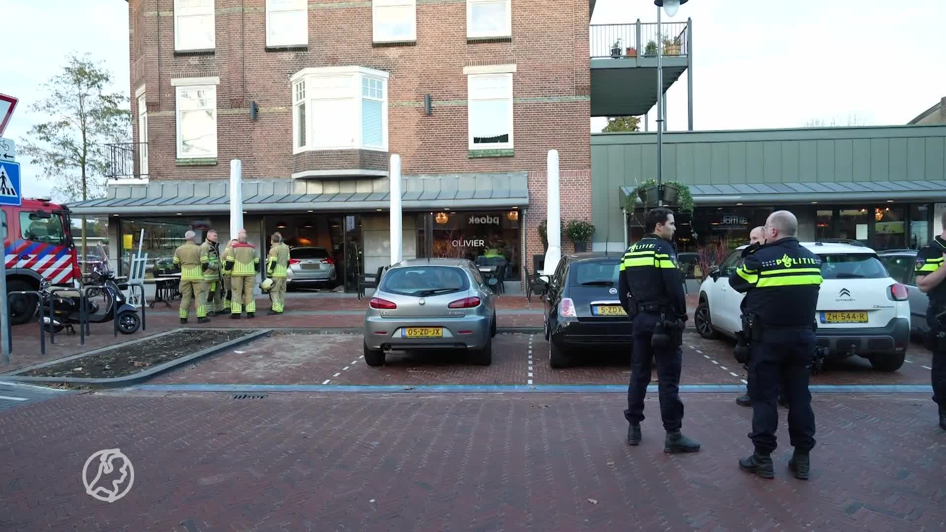 Auto rijdt brasserie binnen: meerdere gewonden, onder wie kind