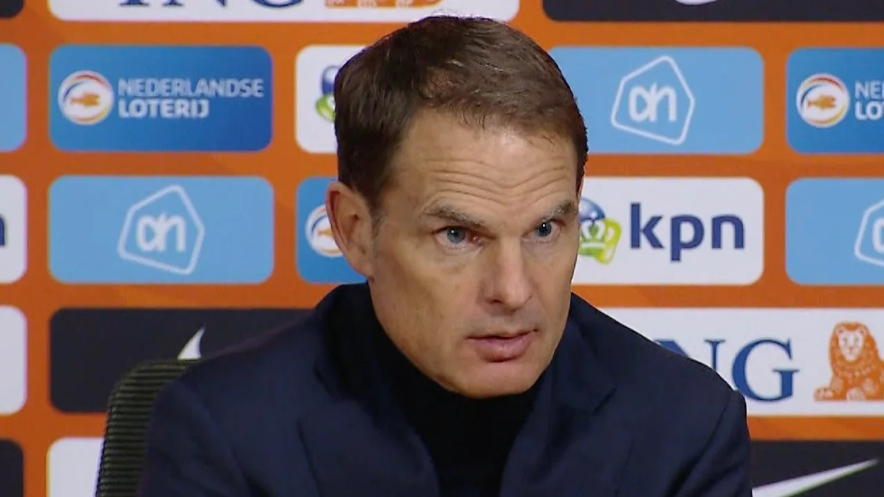 Was dit het ideale middenveld van Frank de Boer?