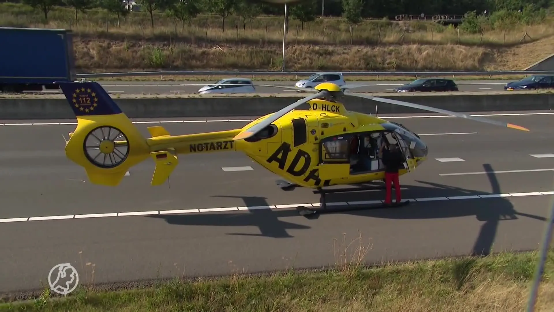 Zeven gewonden door aanrijding op A73 bij Linne, traumahelikopter ingezet