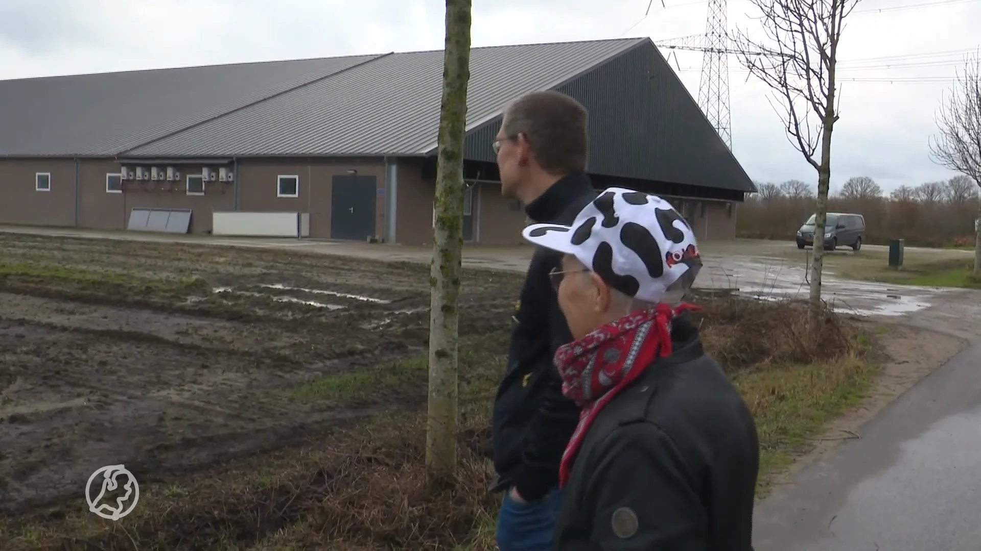 Protest tegen megastallen