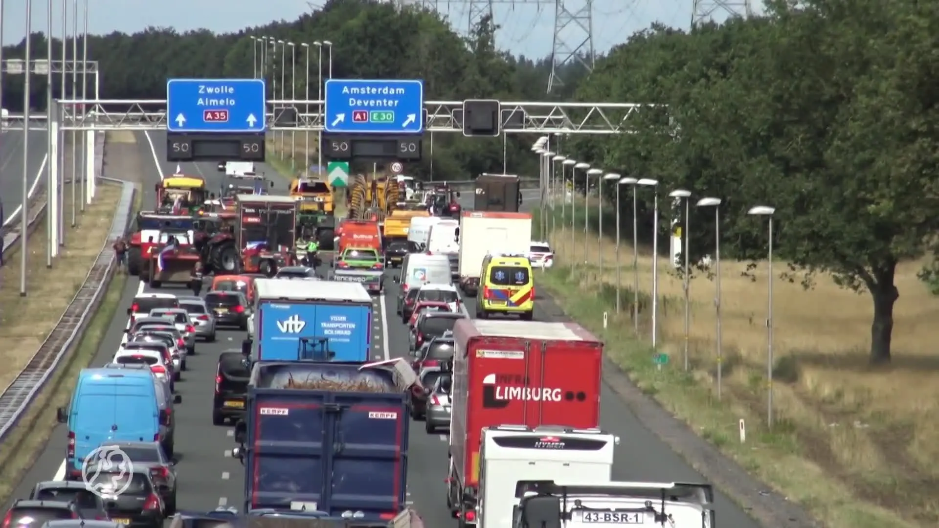 Politie over blokkade-acties van boeren: 'Dit zijn zware delicten'
