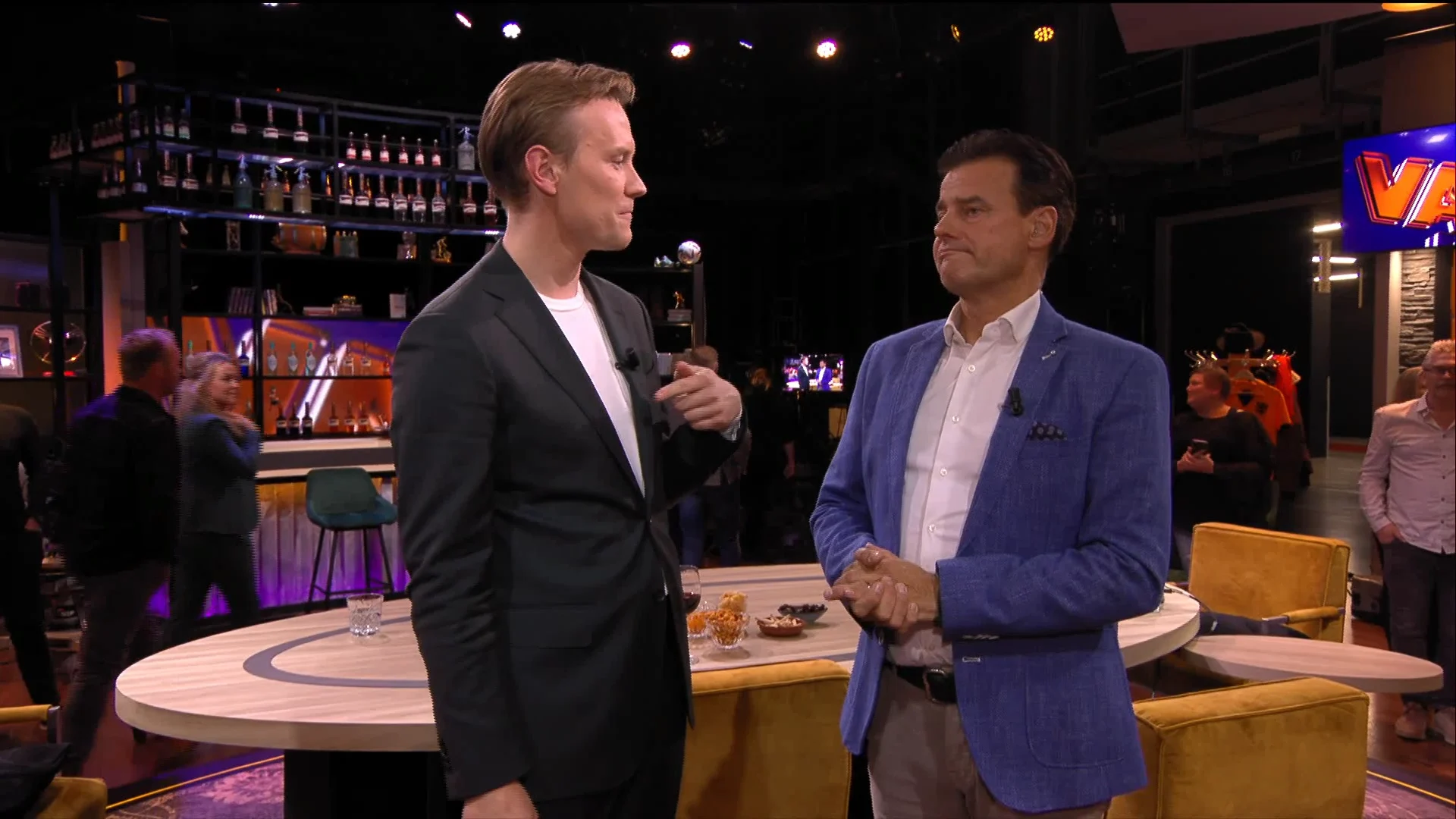 In de Wandelgangen met Sam Hagens: 'Hij onderbrak mij eerst hè'