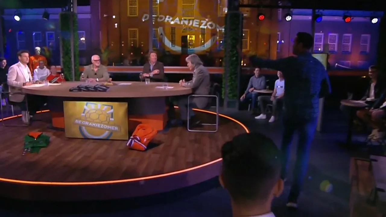 Bas Nijhuis verlaat studio live tijdens de uitzending
