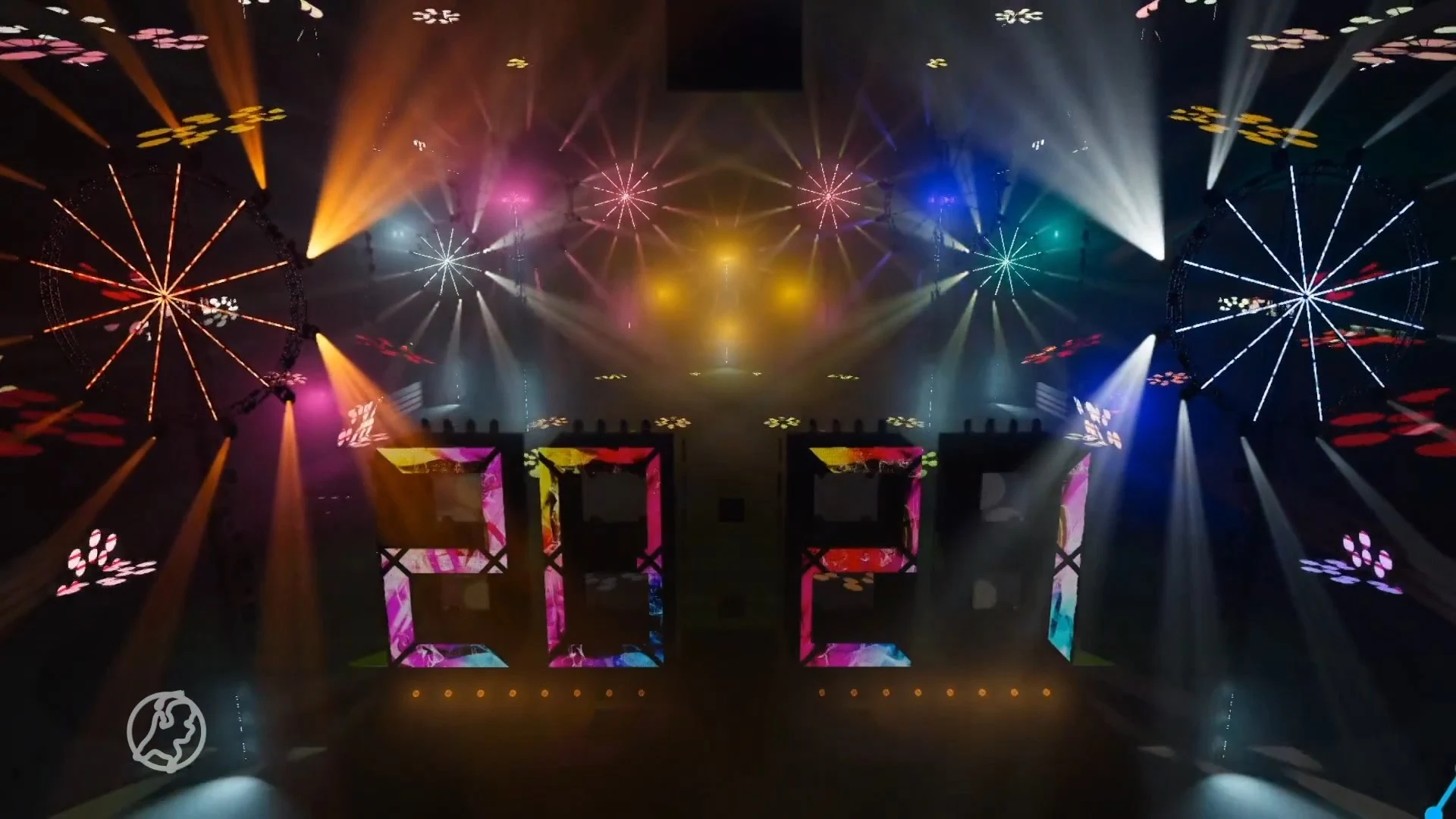 Geen vuurwerk, maar lichtshow voor Nationaal Aftelmoment in J...