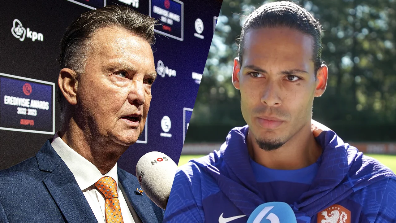 Virgil van Dijk reageert op uitspraken van Louis van Gaal over 'vooropgezet' WK 2022