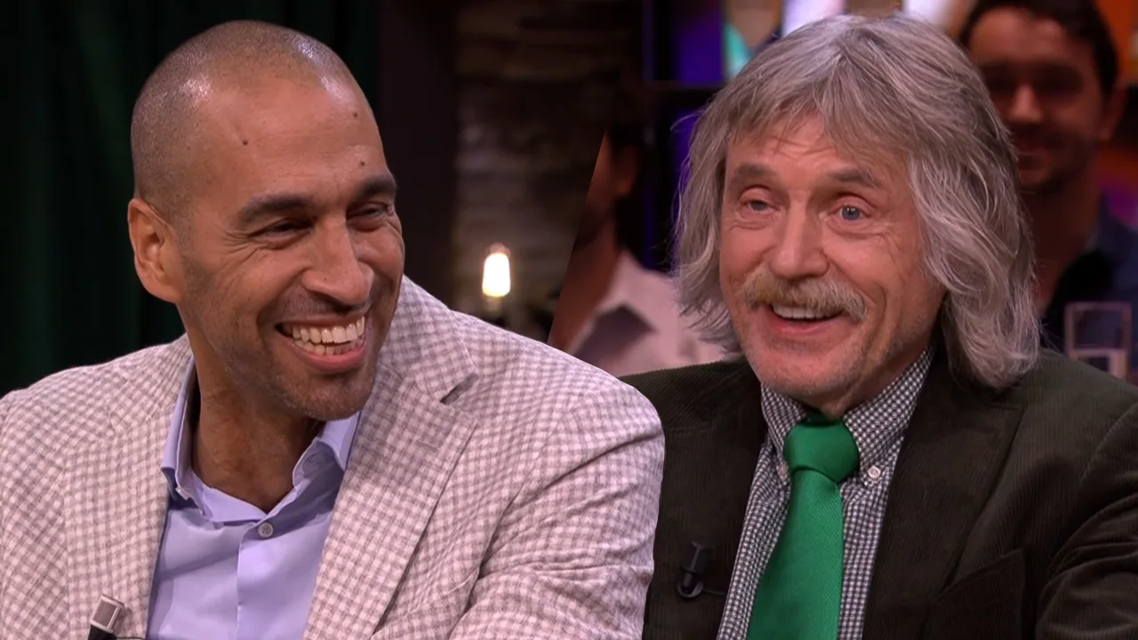 Johan wordt gecorrigeerd door Gerald Roethof: ‘Wilfred, die man moet hier niet mee doorgaan’