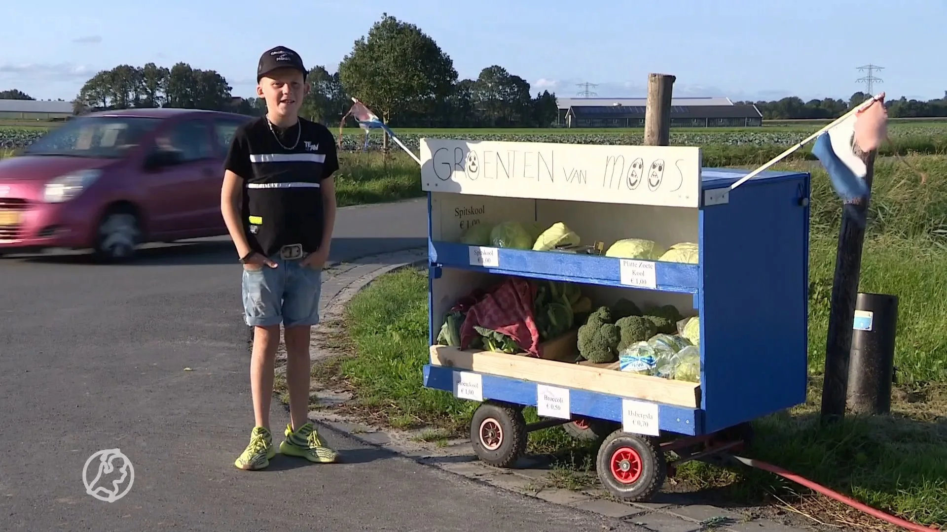 Geldkistje groenteverkoper Moos (11) al voor de vierde keer leeggeroofd: 'Woedend en dikke tranen'