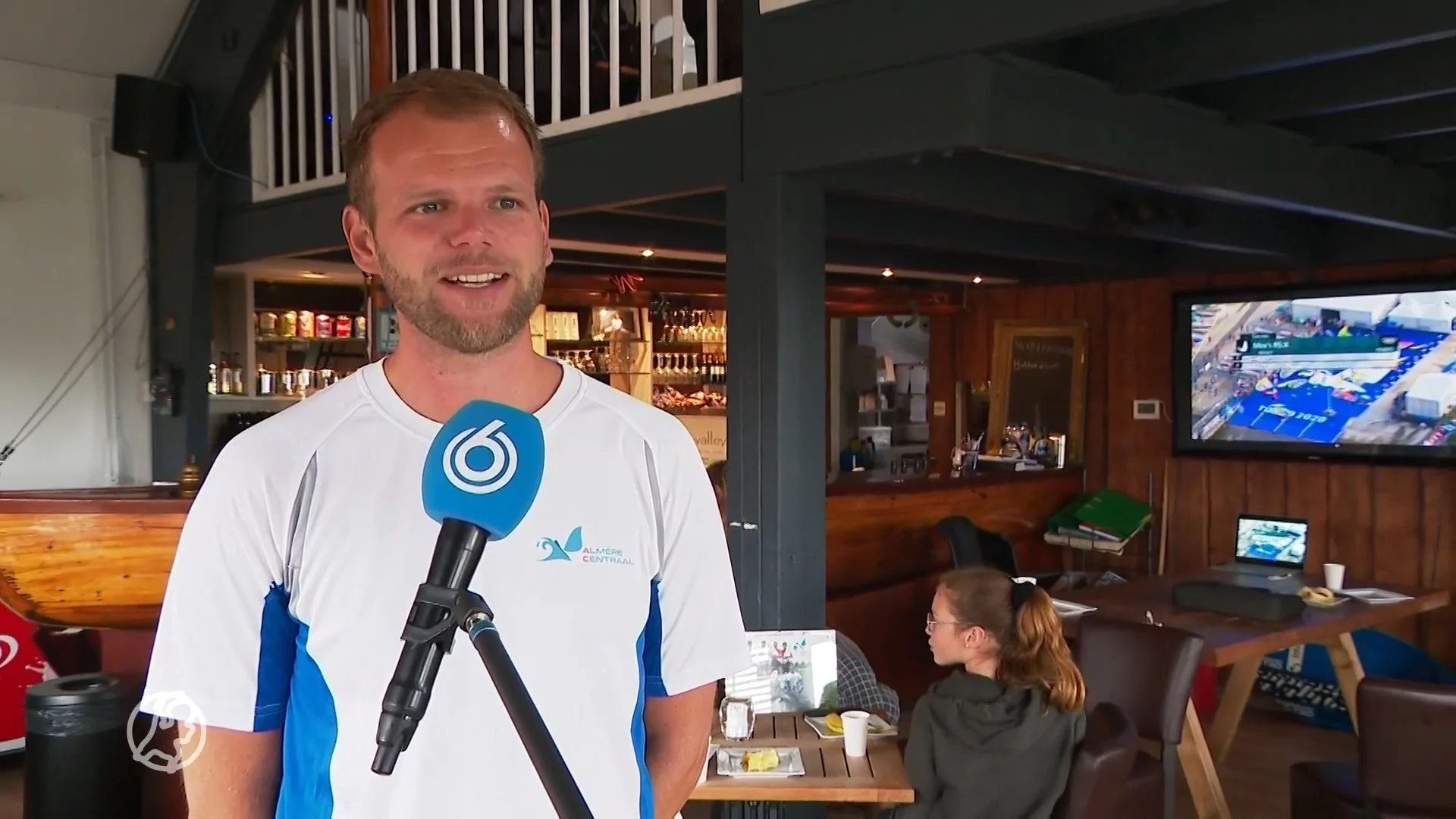 Blijdschap bij Almeerse windsurfvereniging na goud van Kiran Badloe