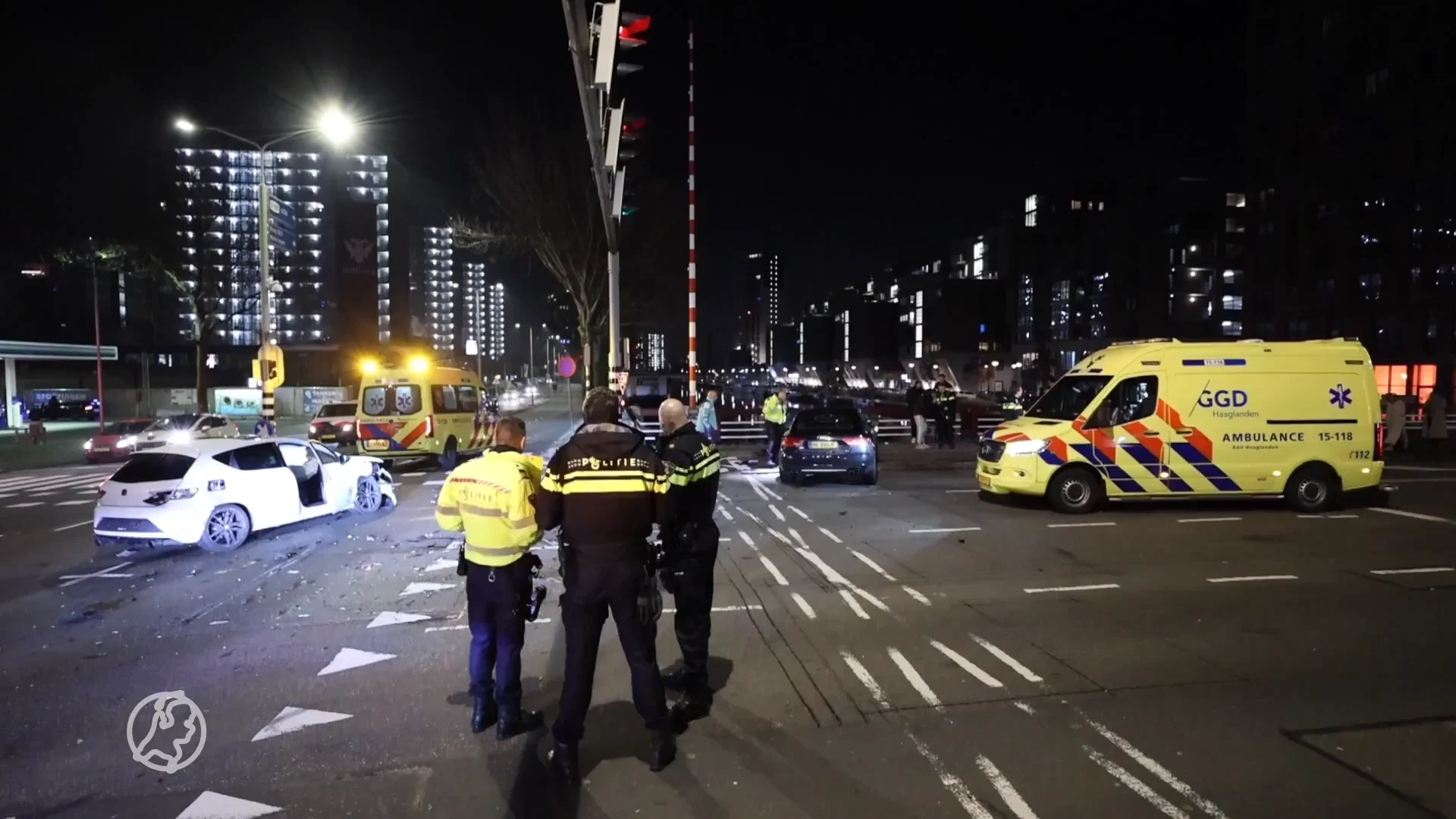 Meerdere gewonden bij ernstig ongeluk in centrum Den Haag