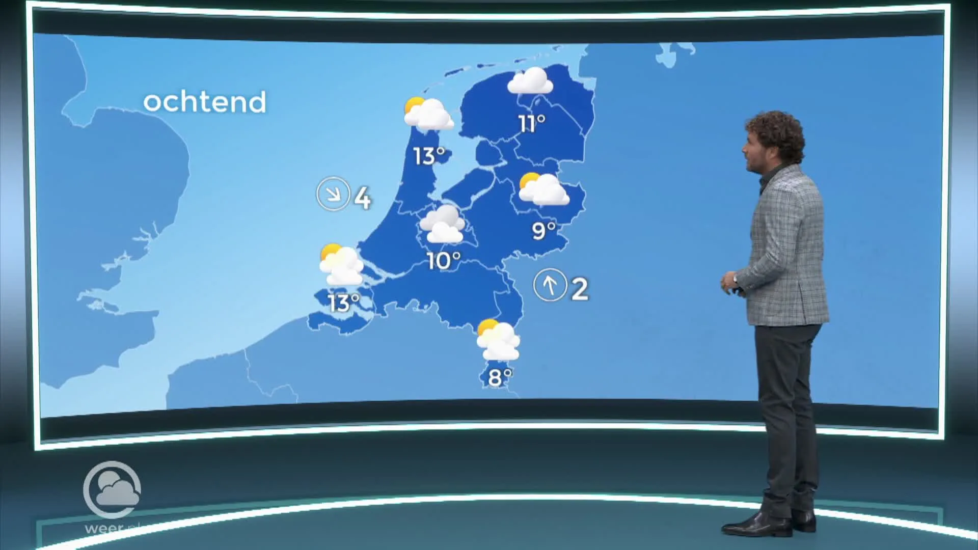 Weerbericht woensdag 13 oktober 2021