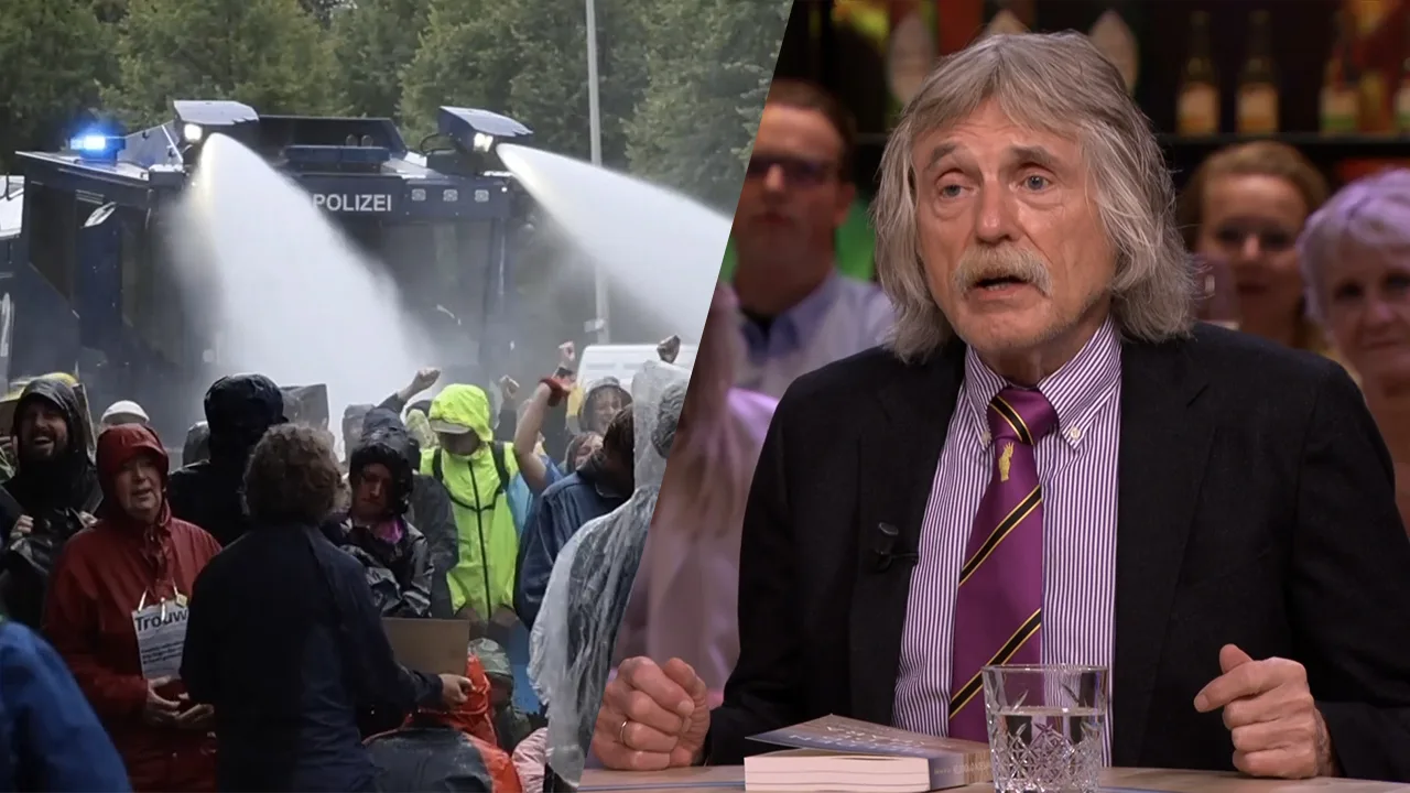 Johan pleit voor hardere aanpak tegen klimaatactivisten op A12: 'Waterkanon op hardste stand'