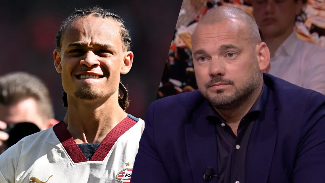 Wesley: 'Ik zou het heel gek vinden als Xavi Simons weggaat bij PSV'