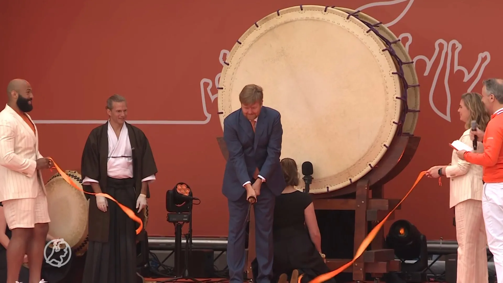 Koning Willem-Alexander opent Olympic Festival op Scheveningen
