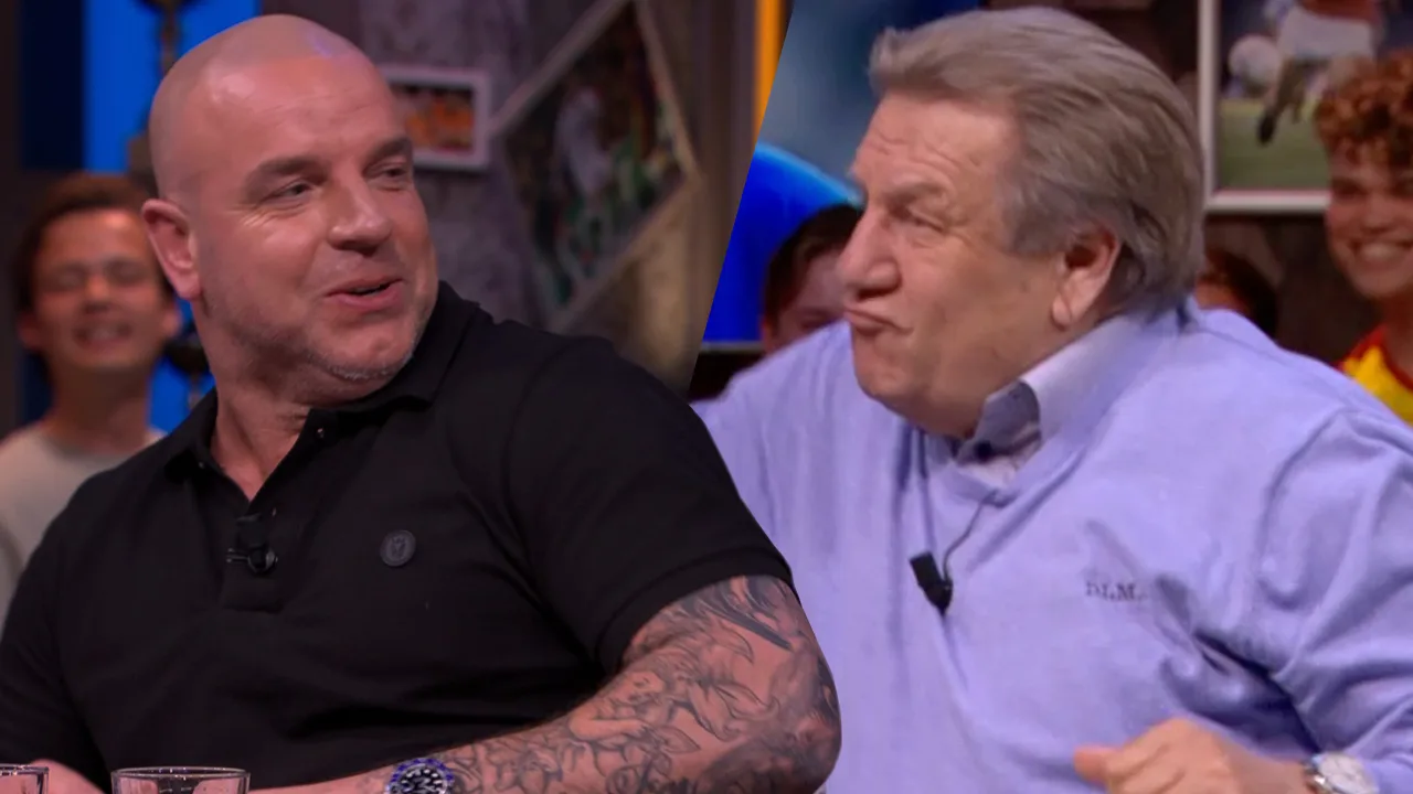 Jan pakt Andy aan als hij wordt gewezen op verspreking: 'Tul of Til?'