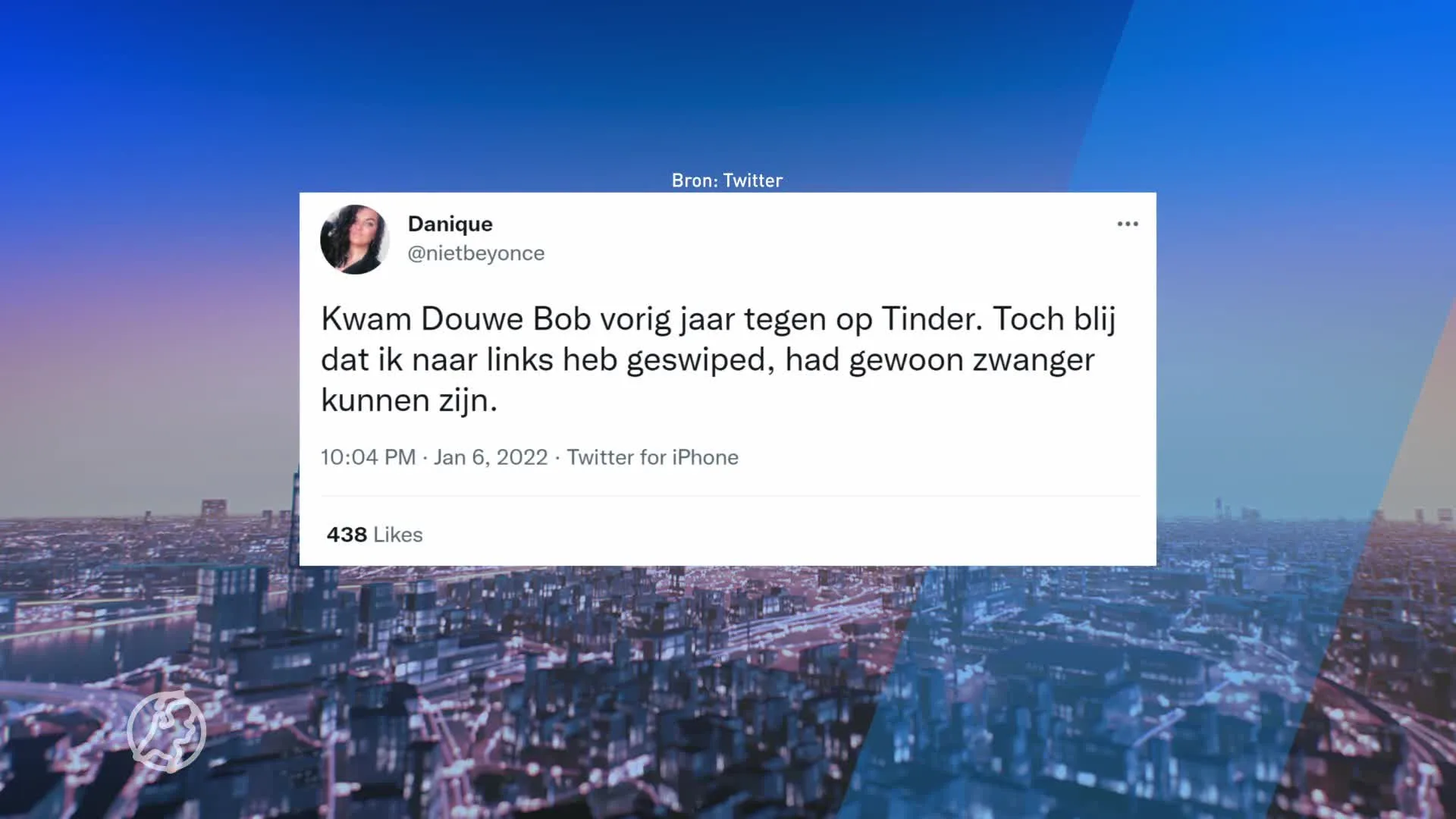 Hilariteit om Douwe Bobs vaderschap