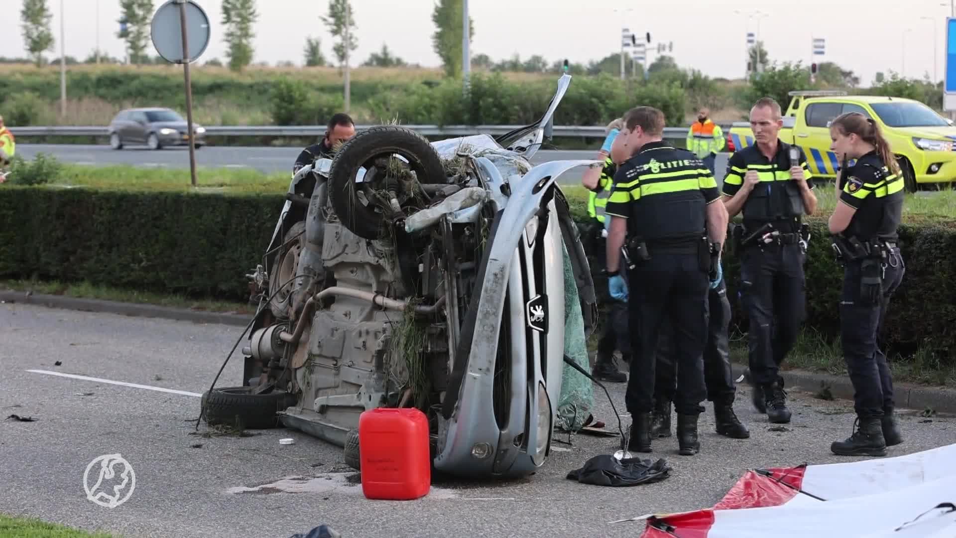 Man (19) overleden na ongeval op A2 bij Zaltbommel