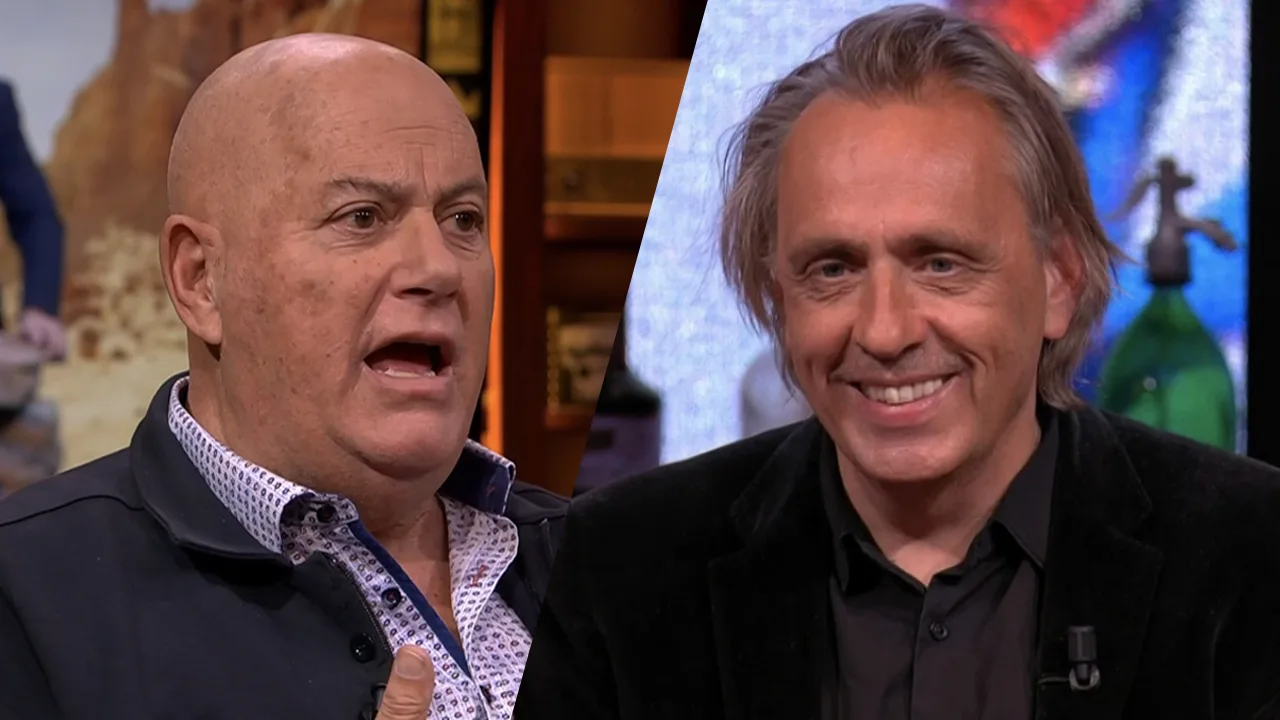 Jack van Gelder reageert zichtbaar geprikkeld op kritische column Marcel van Roosmalen