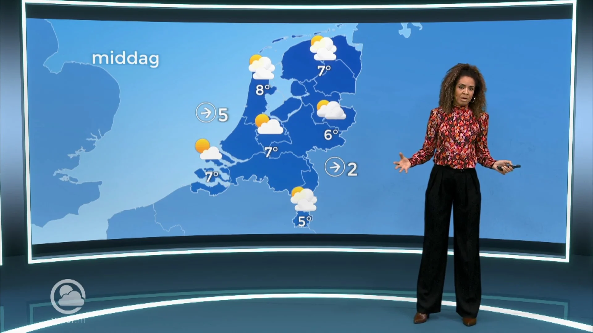 Weerbericht ochtend zondag 8 januari 2022